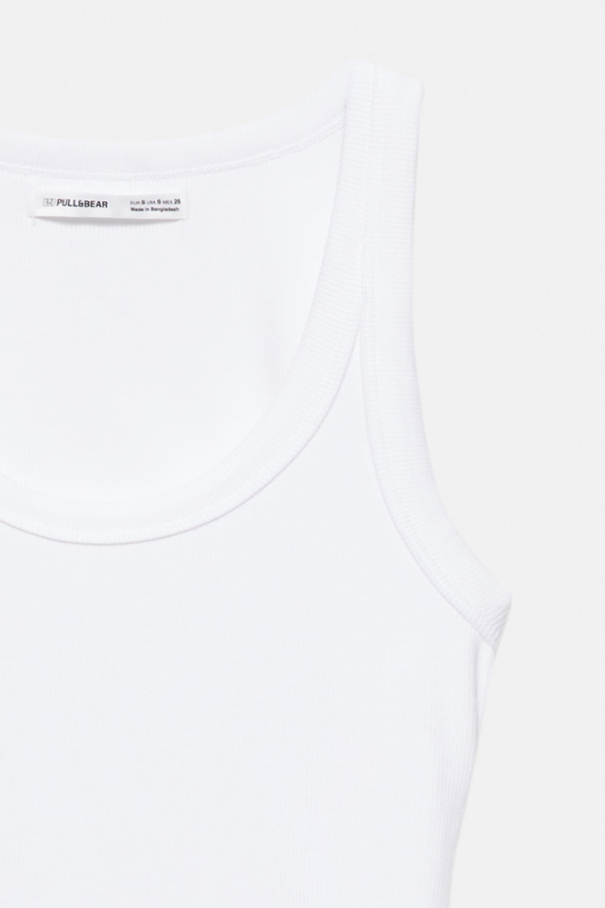 Basic tank top — White