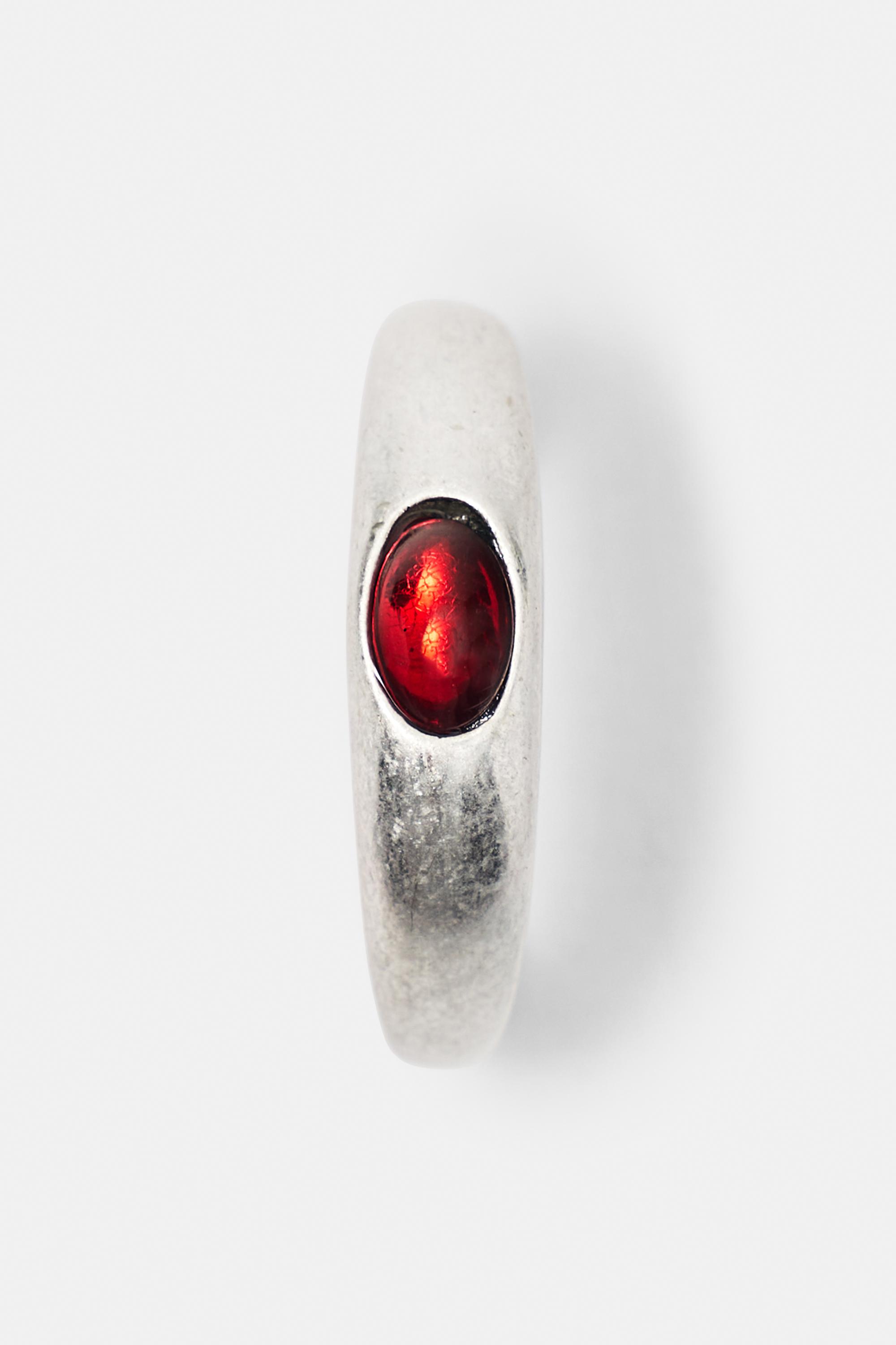 Pack of 6 mixed rings — Silver