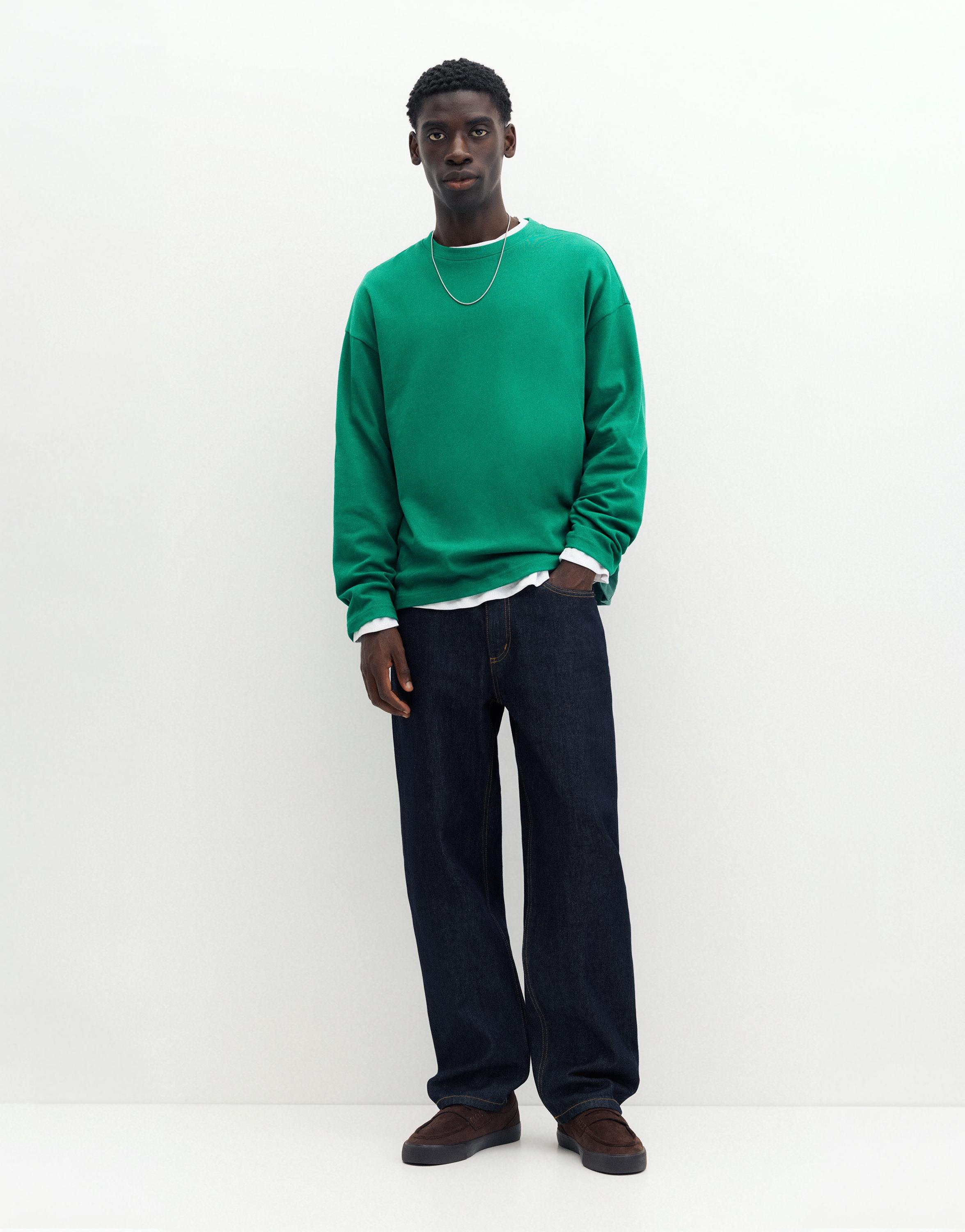Heavy weight relaxed fit T-shirt — Green
