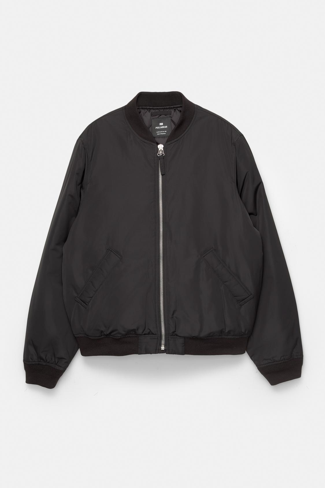 Pull And Bear Bomber Pull&Bear Bomber Jacket In Green ASOS