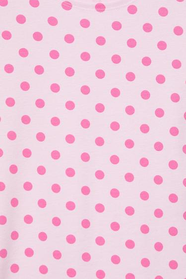Fitted short sleeve T-shirt — Pastel pink 7
