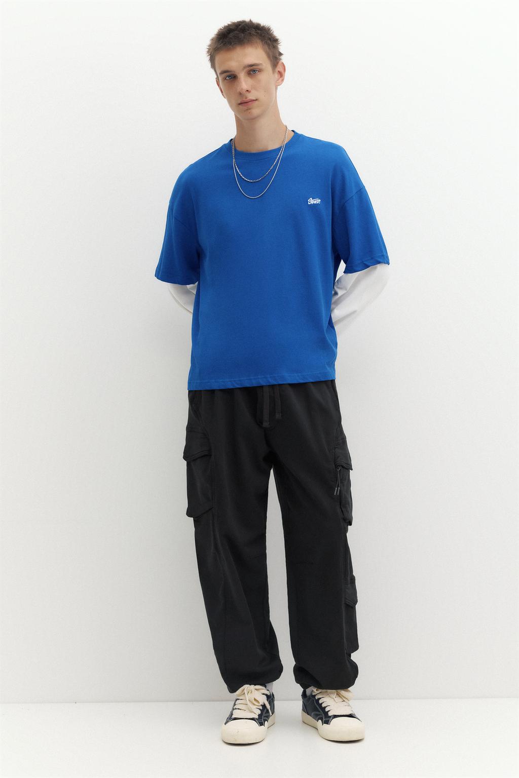 Multi-pocket joggers