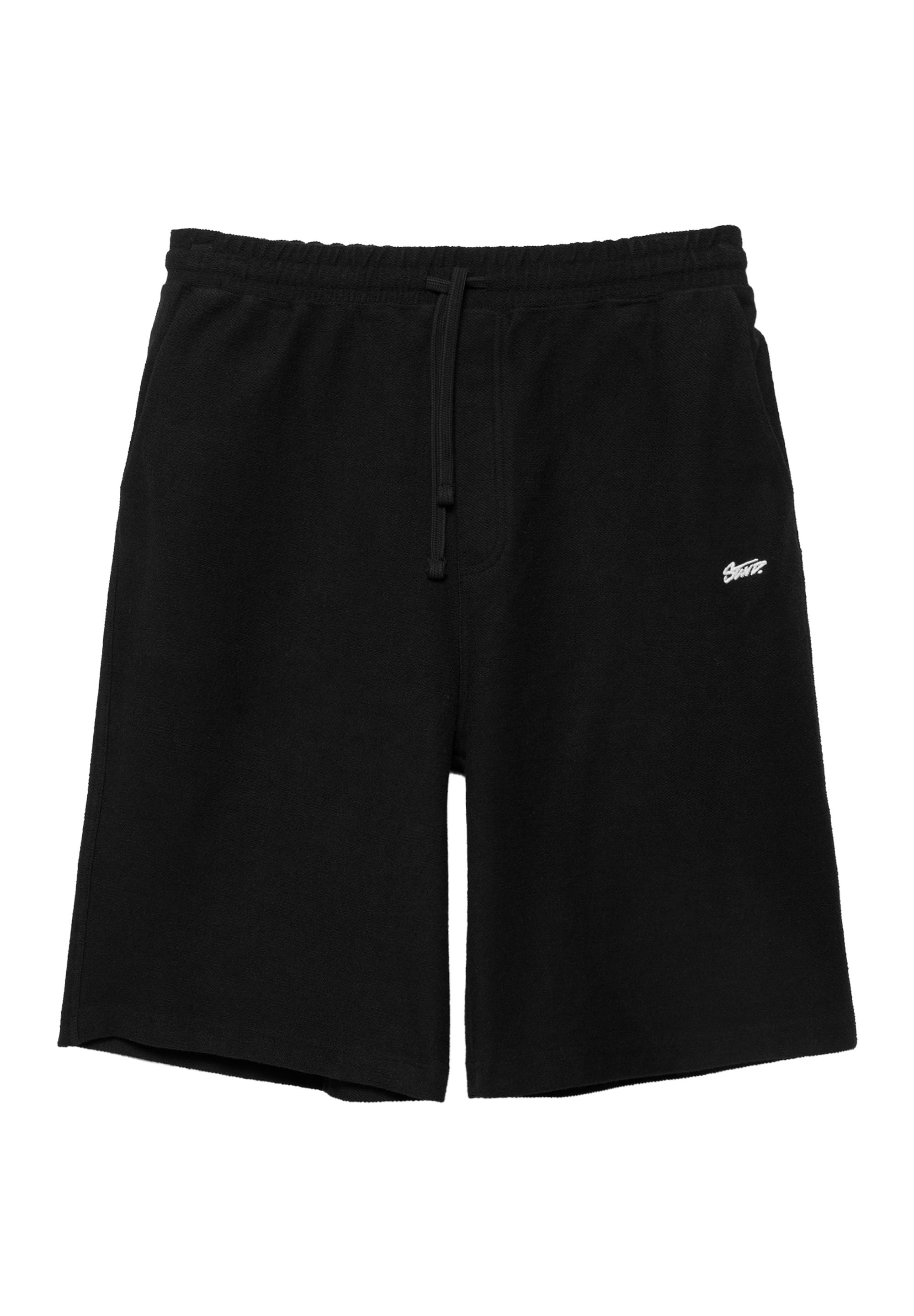 STWD skater jogger Bermuda shorts — Black