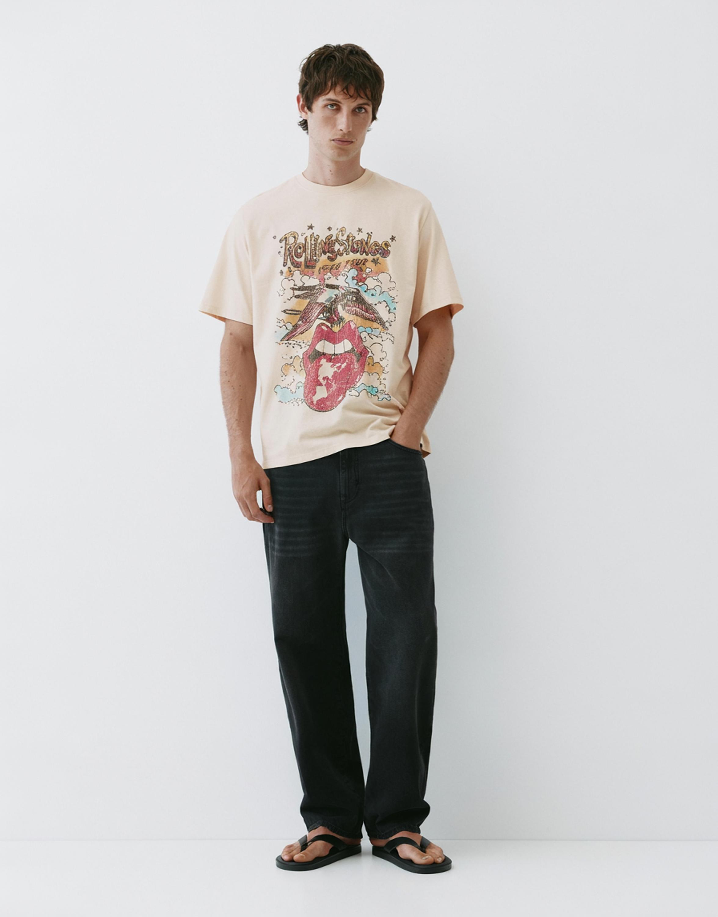Rolling Stones T-shirt — Off white