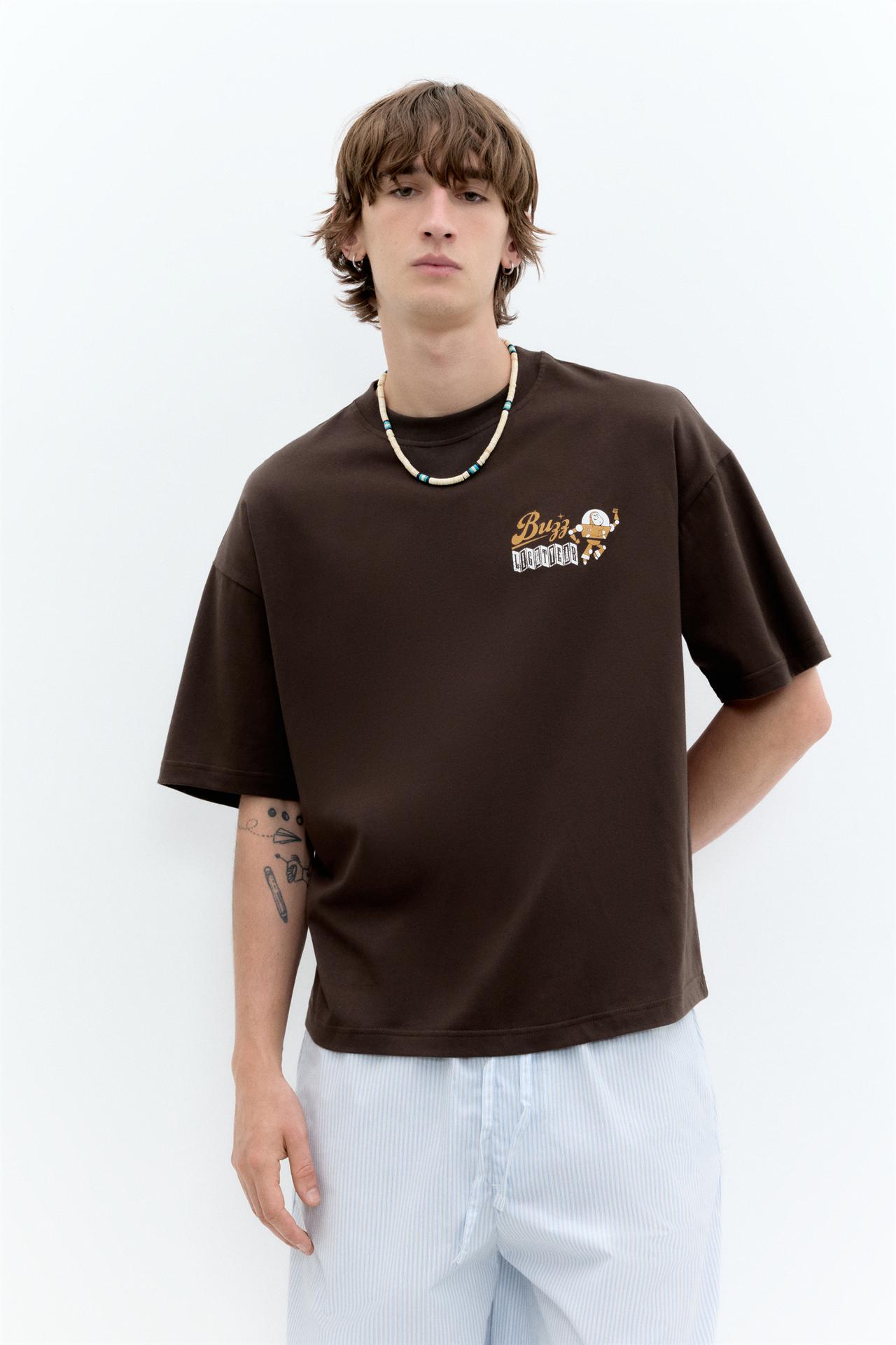 Toy Story oversize T-shirt — Brown