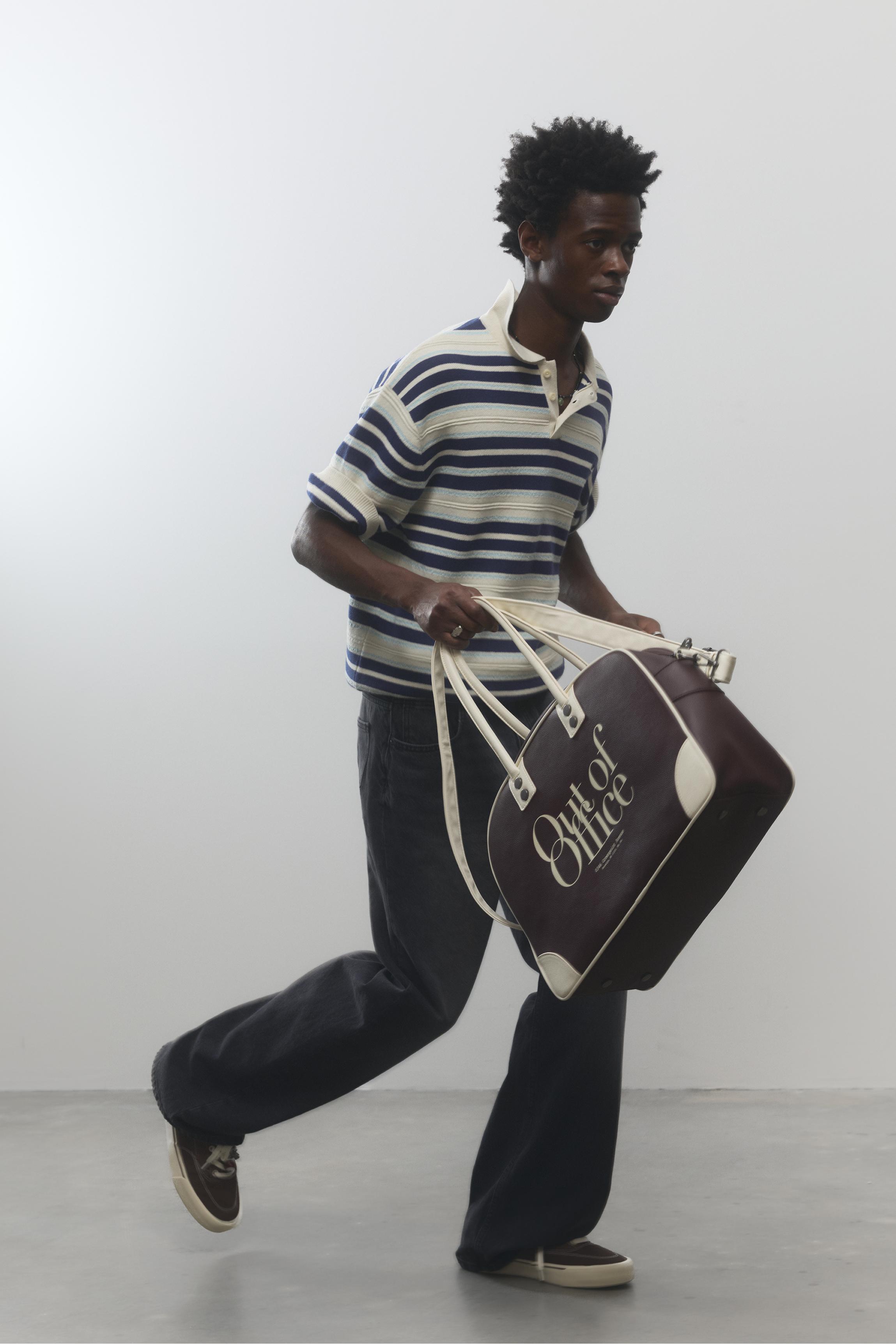 STWD çizgili örme polo - Görsel 17