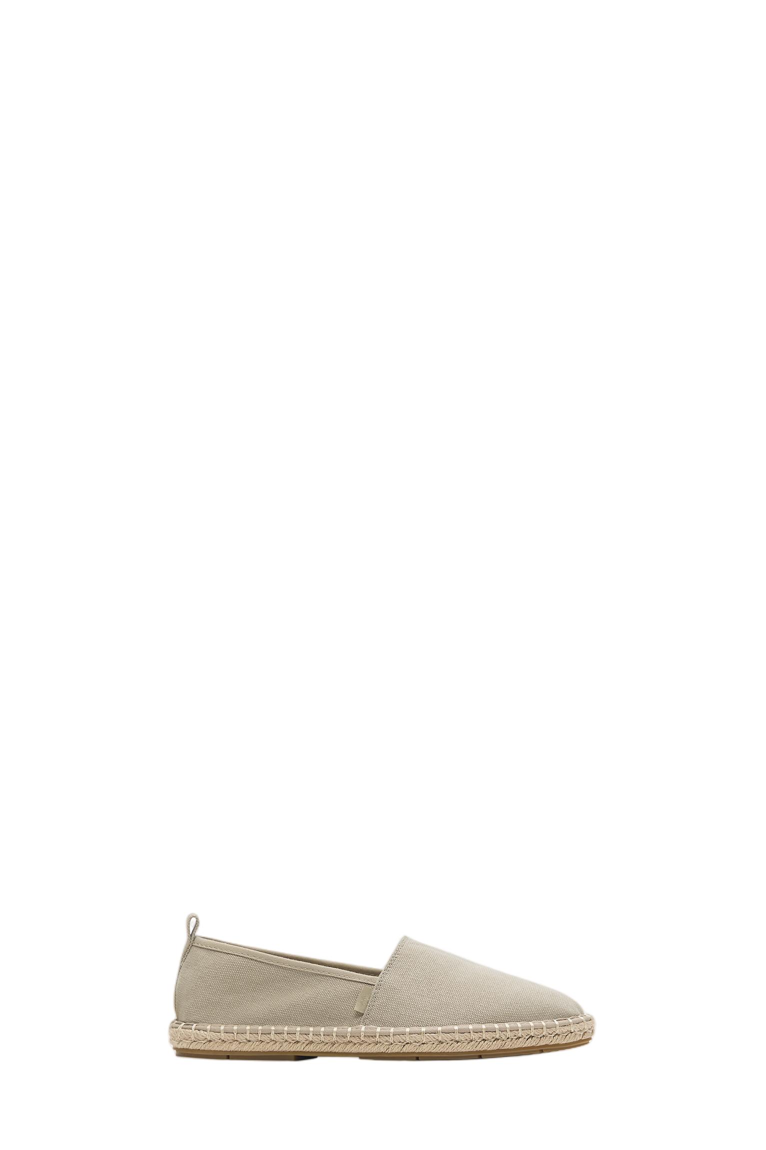 Jute espadrilles — Ecru