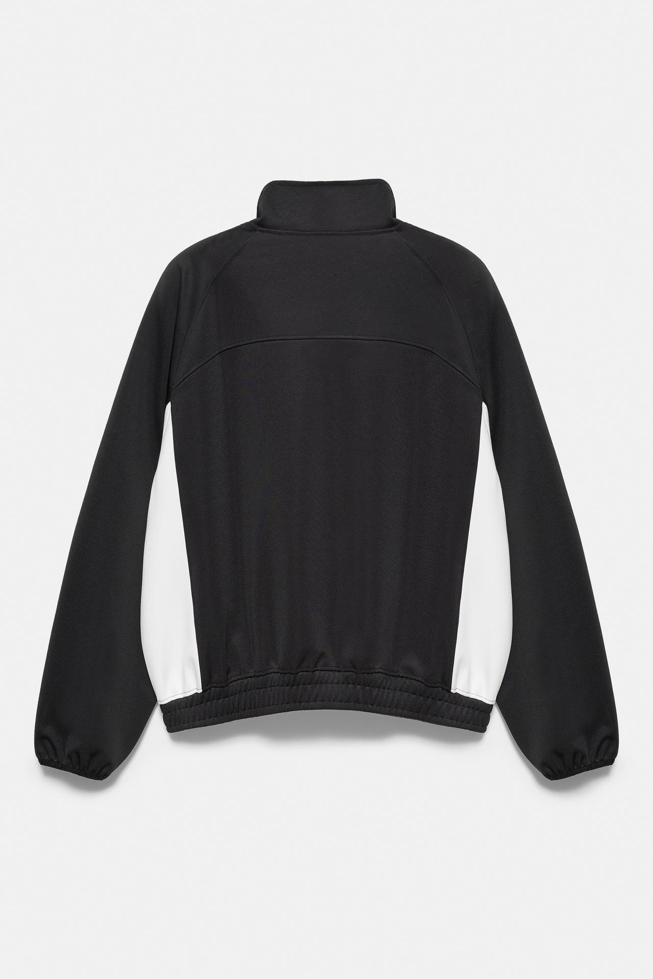 STWD zip jacket — Black
