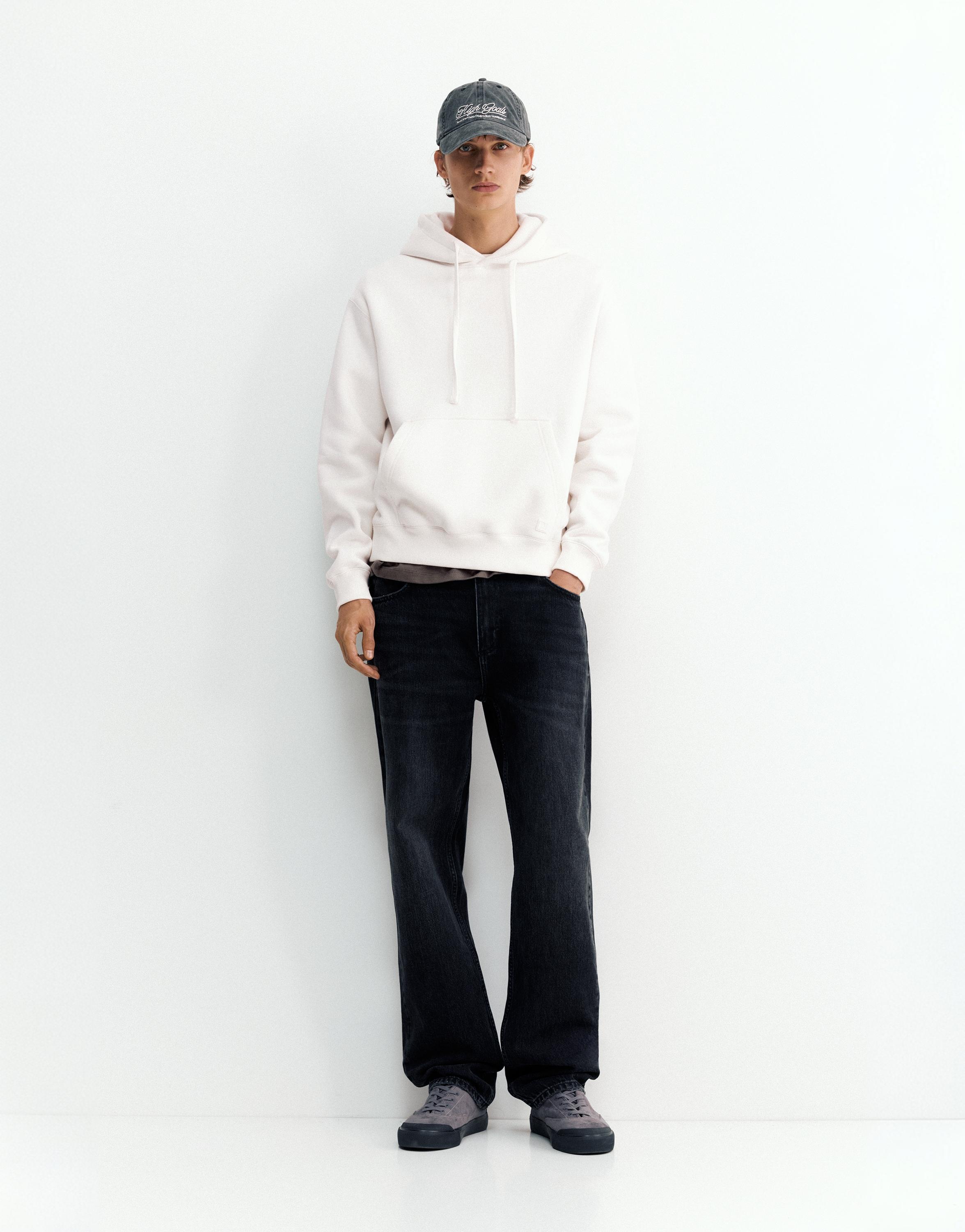 Basic hoodie — Off white