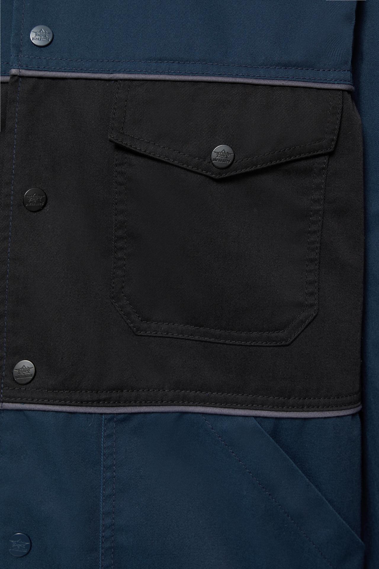Pleasures x STWD panelled jacket — Dark navy