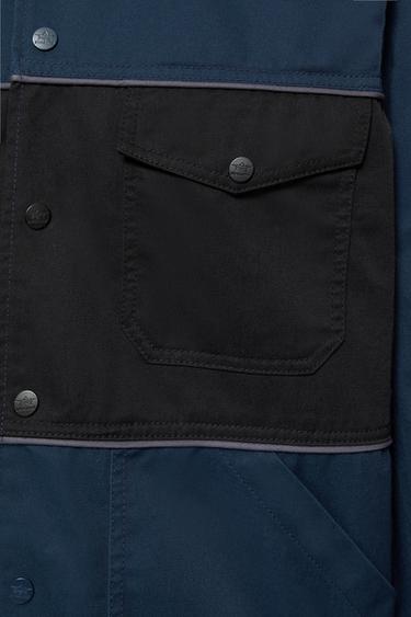 Pleasures x STWD panelled jacket — Dark navy 10