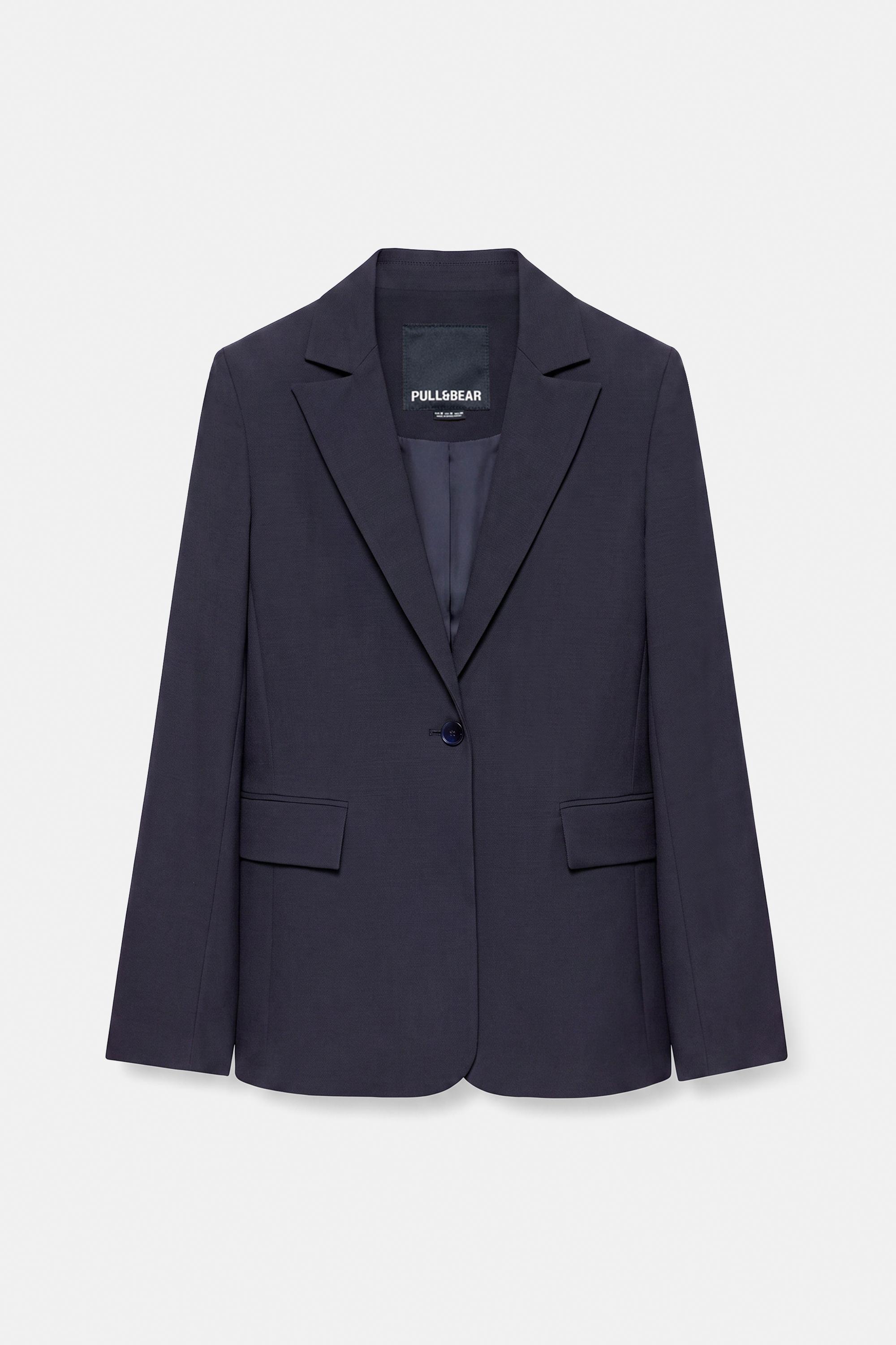Pull&Bear BASIC blazer görsel 2