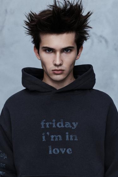 The Cure hood sweatshirt — Dark anthracite 3