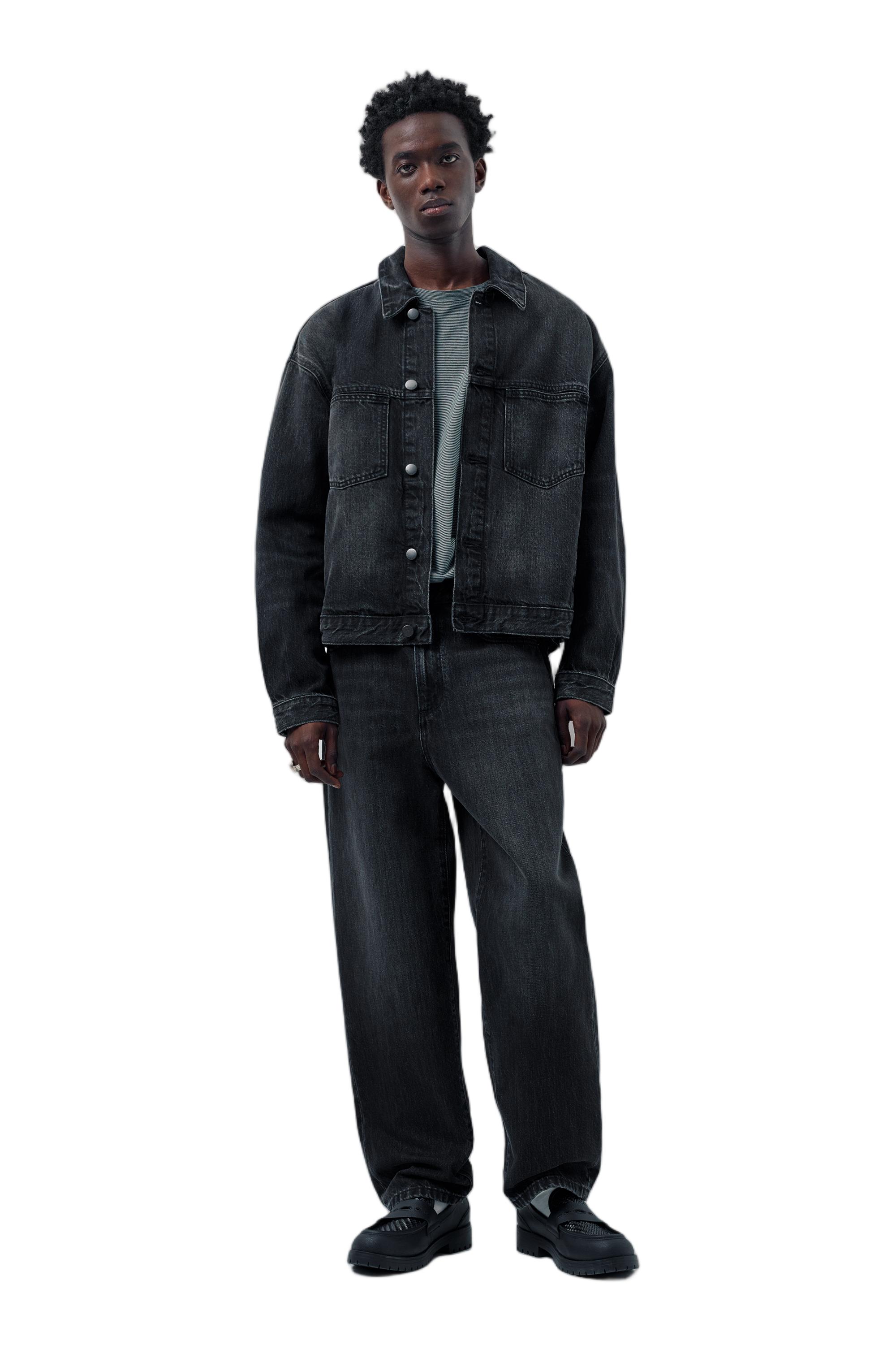 Baggy jeans — Faded black