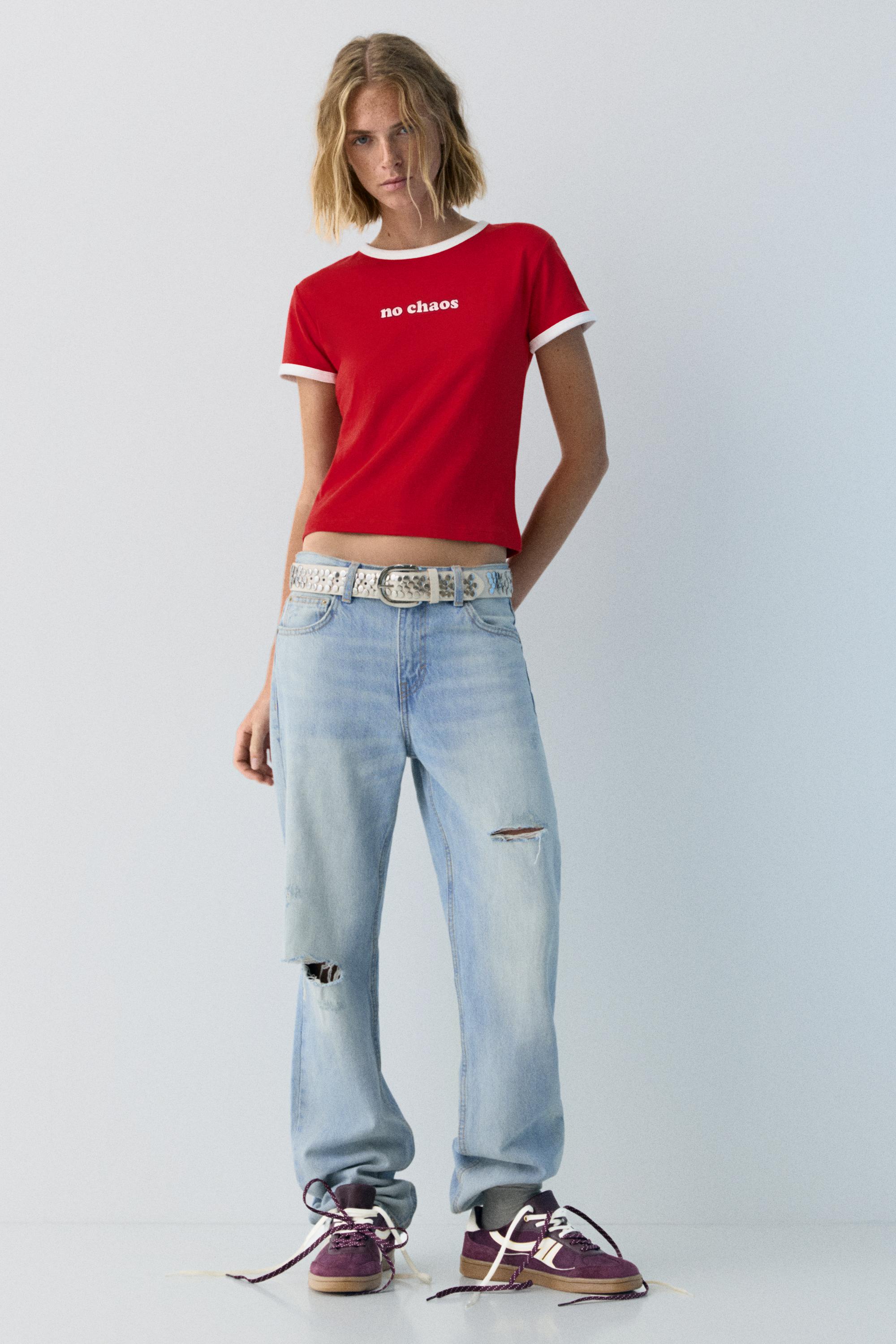 Retro detaylı spor ayakkabı - Görsel 93