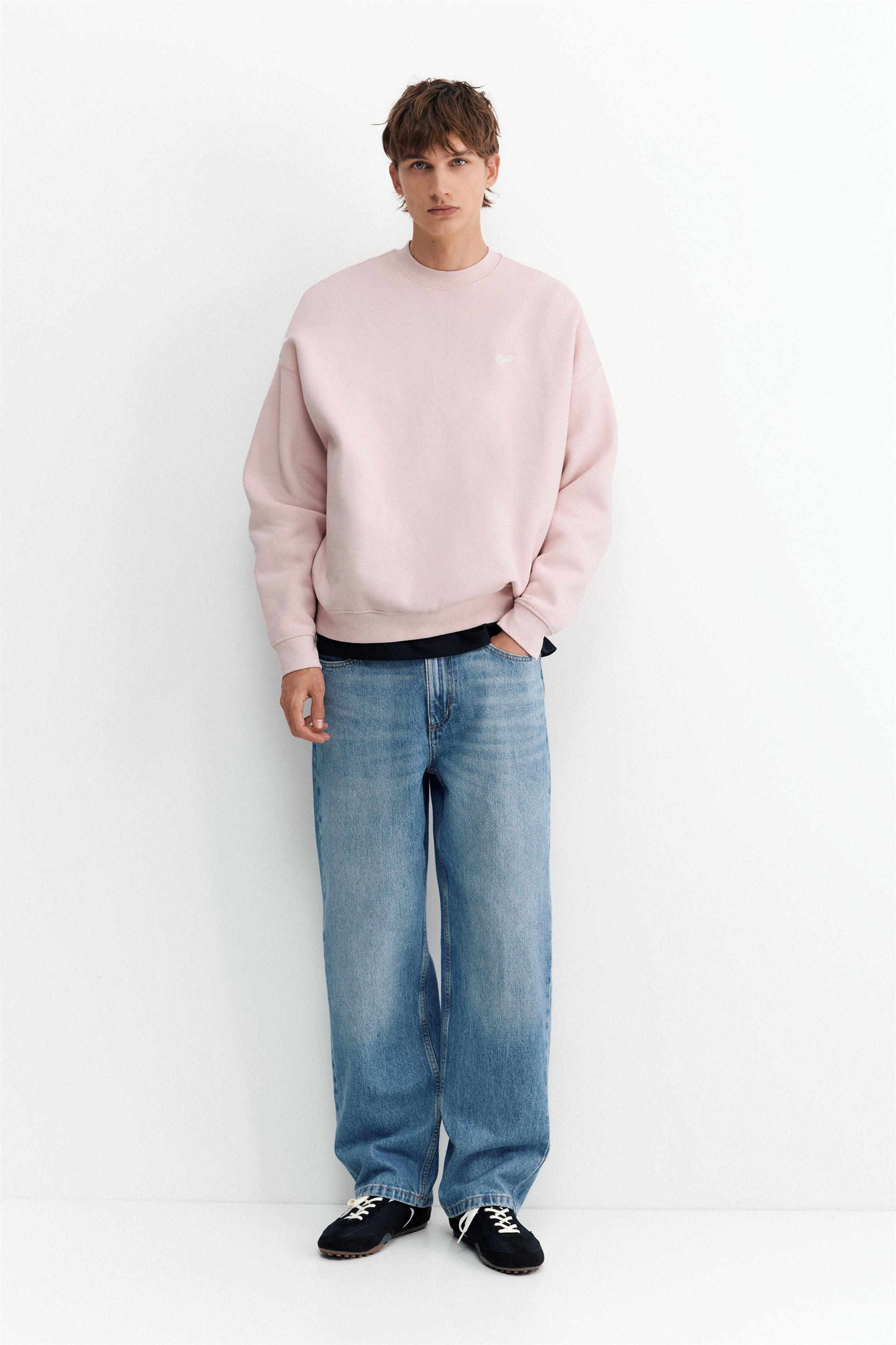 STWD boxy sweatshirt — Pink