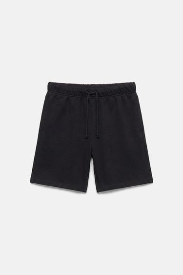 Bermuda shorts with elasticated waistband — Black 5