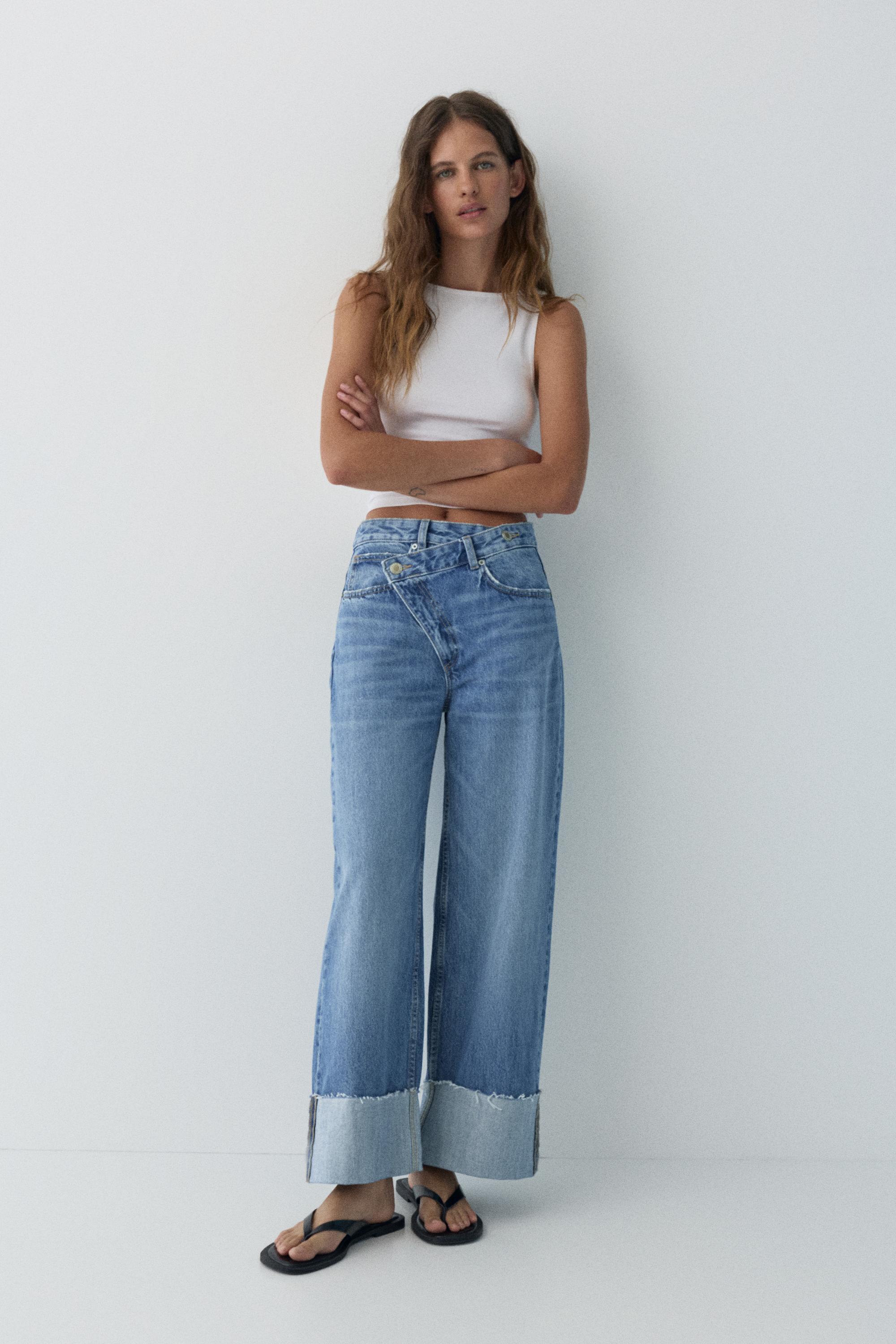 Jeans Baggy Vita Incrociata