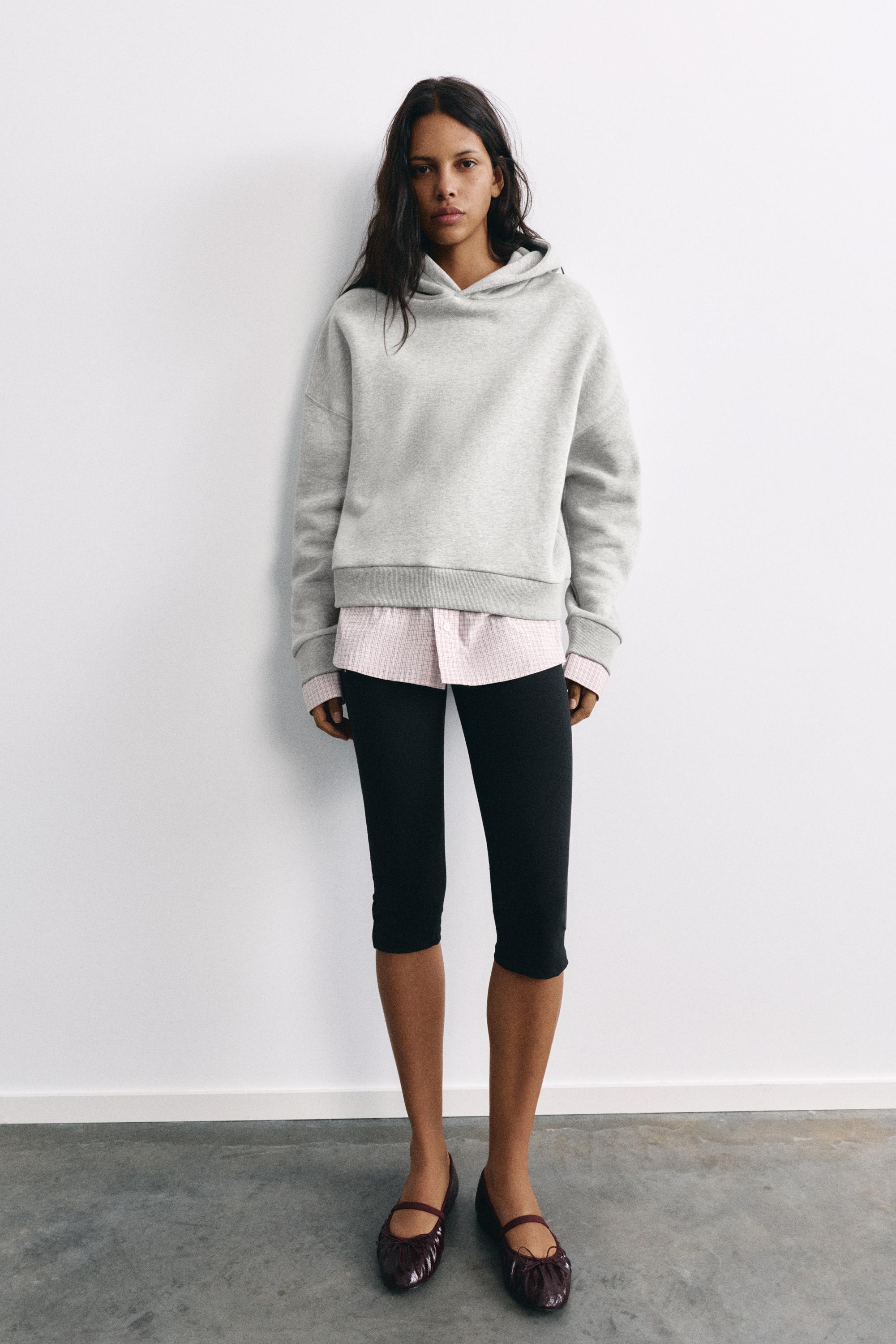 Combined hoodie — Grey marl