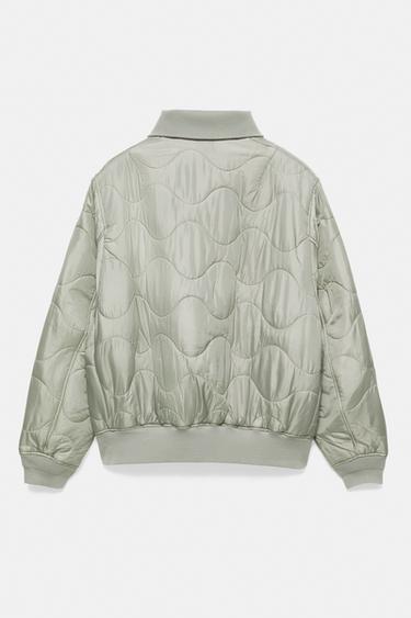 Lightweight puffer jacket — Water green 7