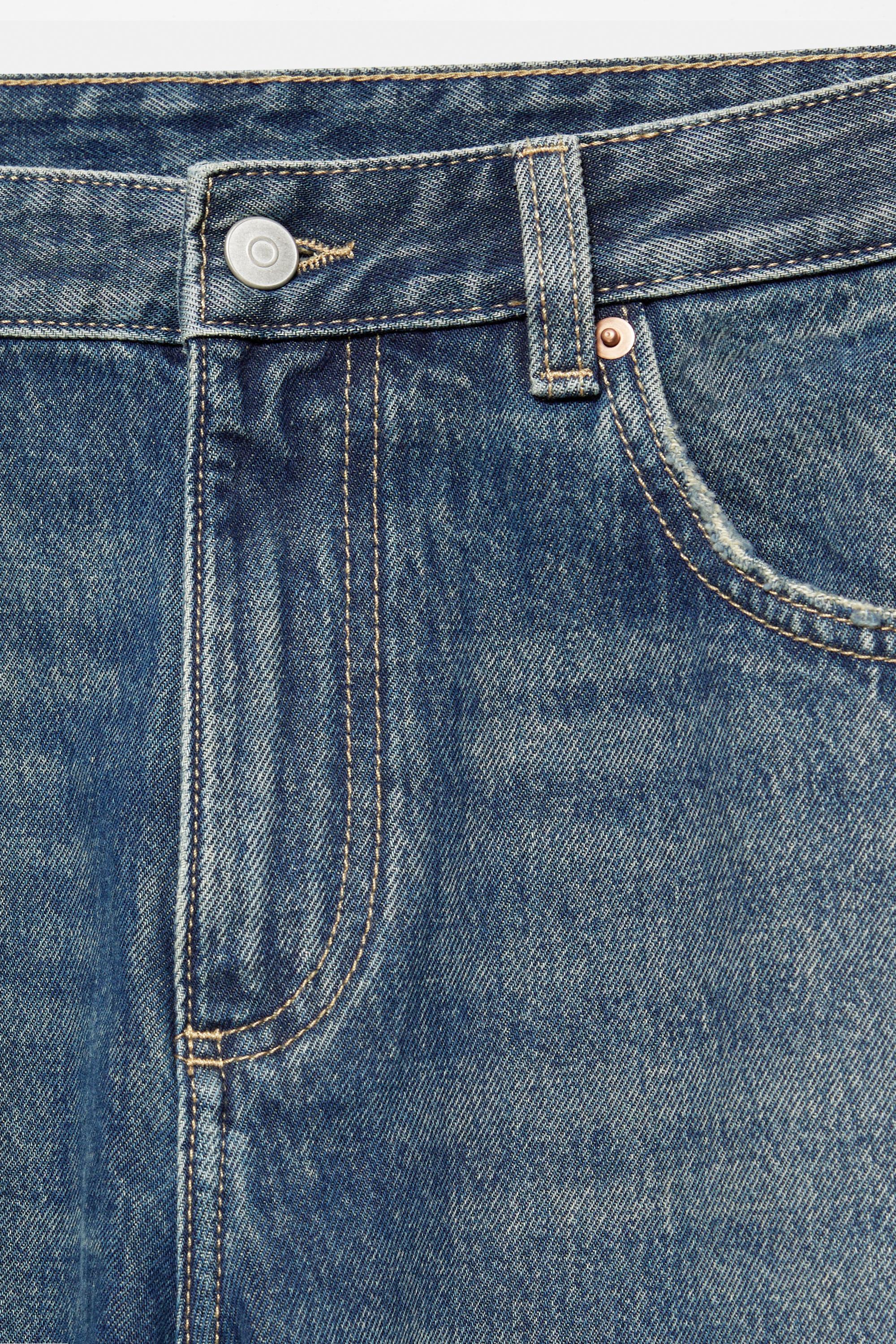 Straight-leg jeans — Dark blue (alternate view)