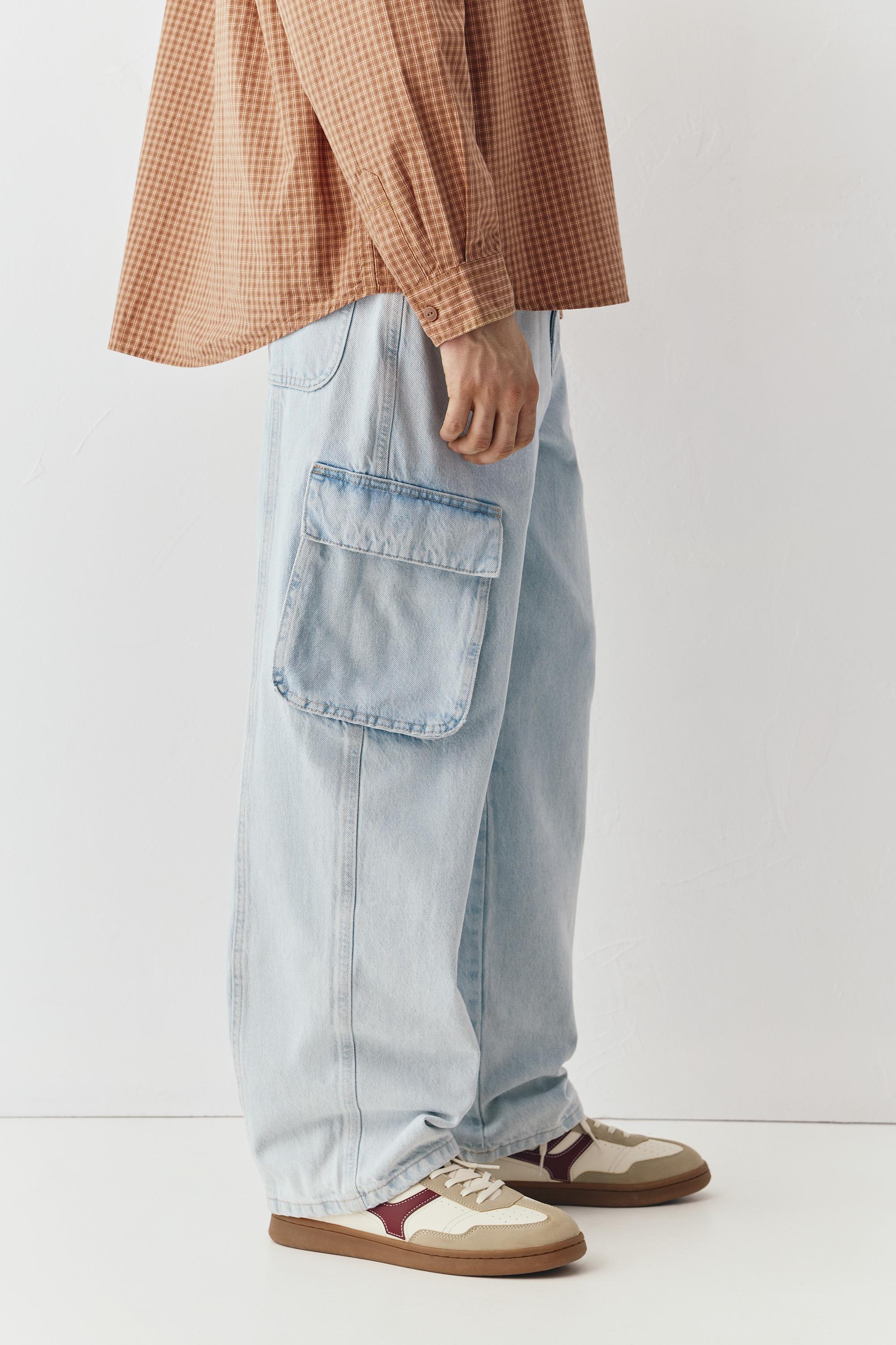 Kargo baggy jean - Görsel 22