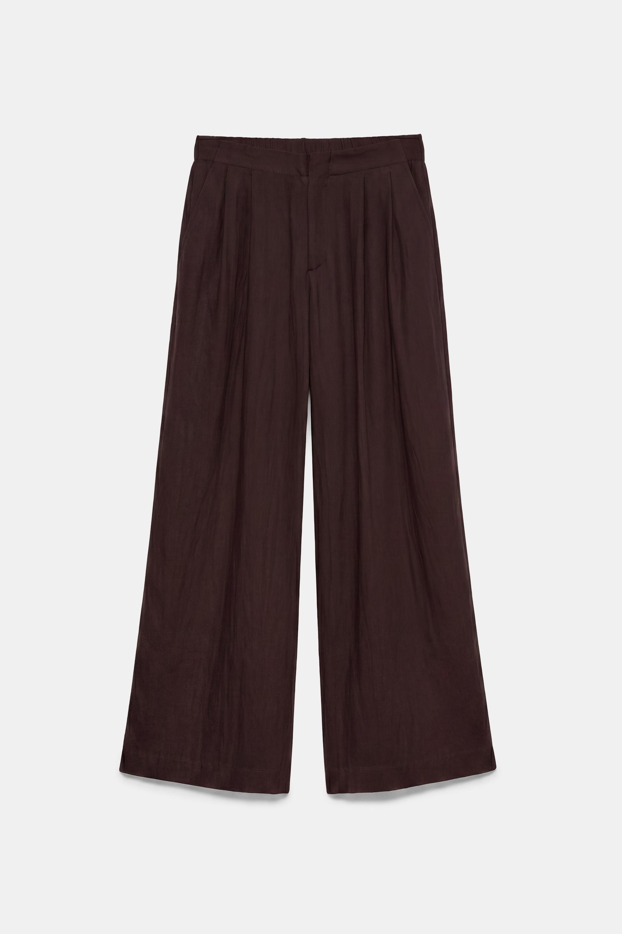 Darted smart trousers