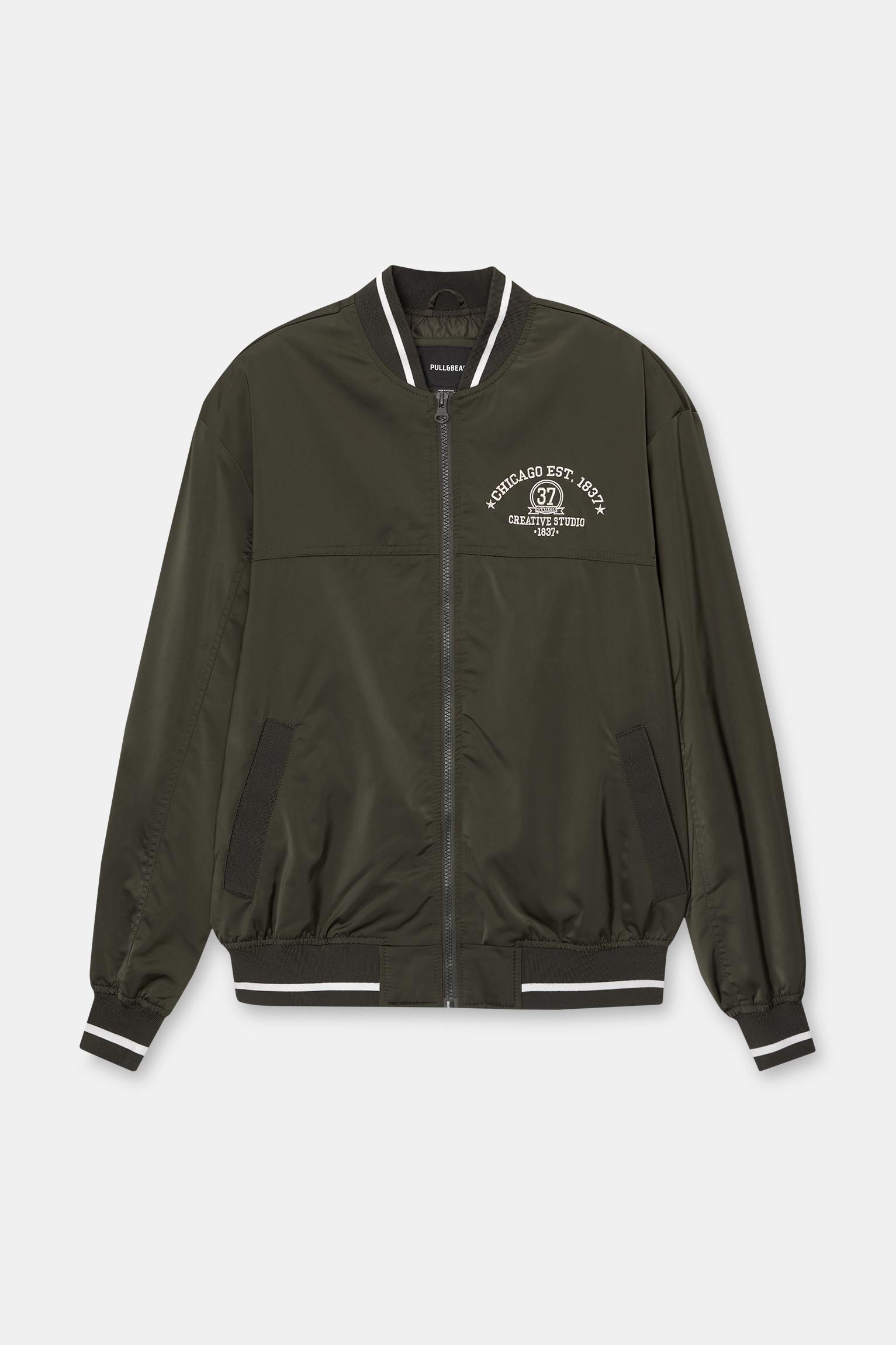 Pull and bear bomber jacket hotsell