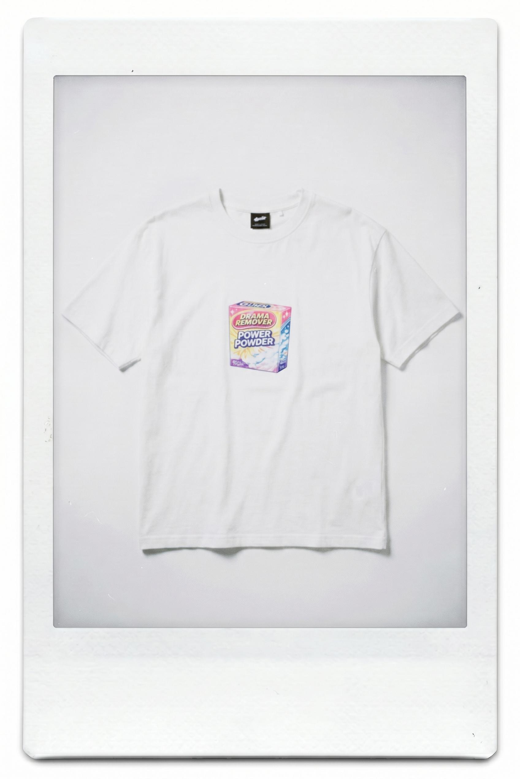 STWD detergent graphic T-shirt — White