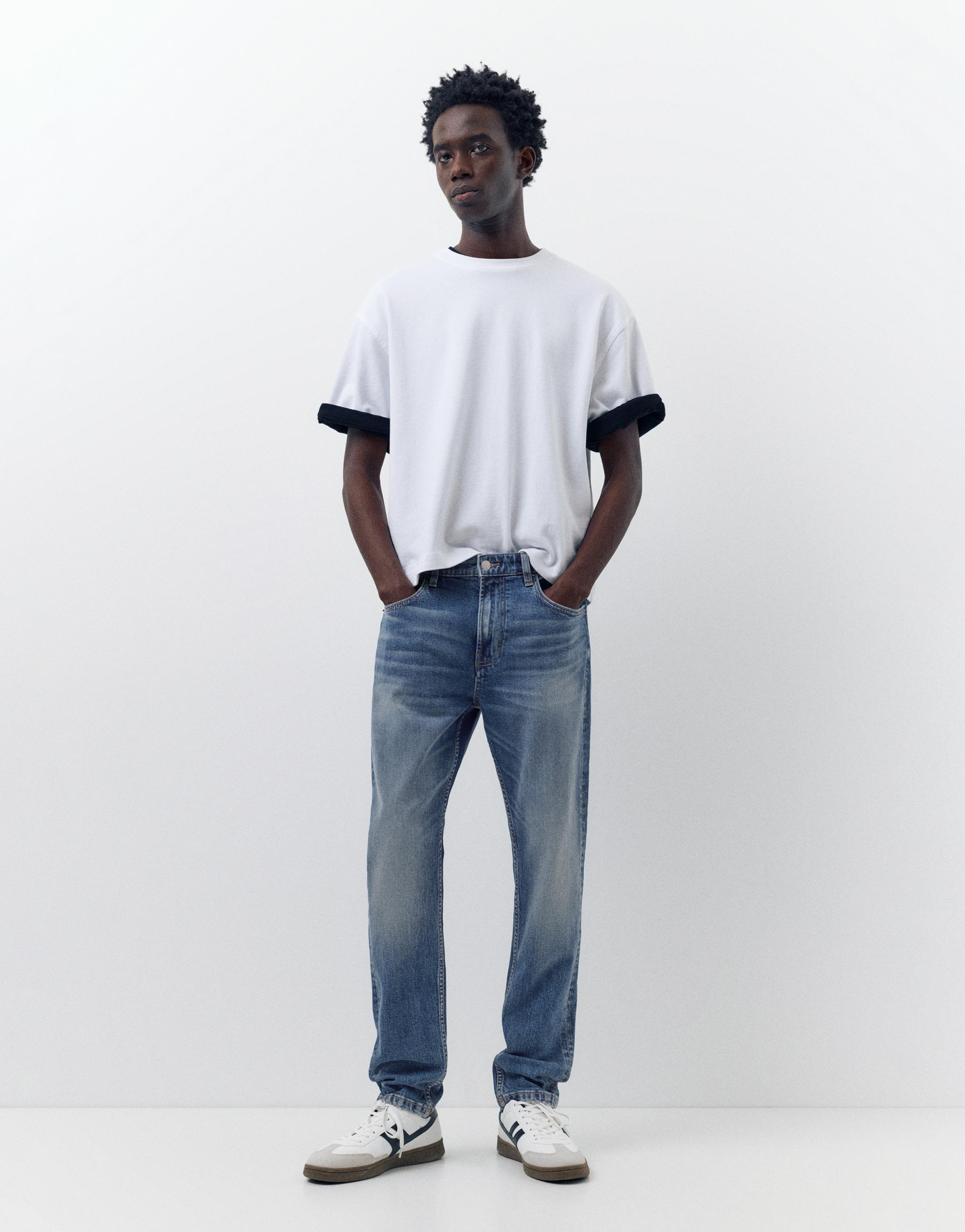 Slim fit jeans — Medium blue