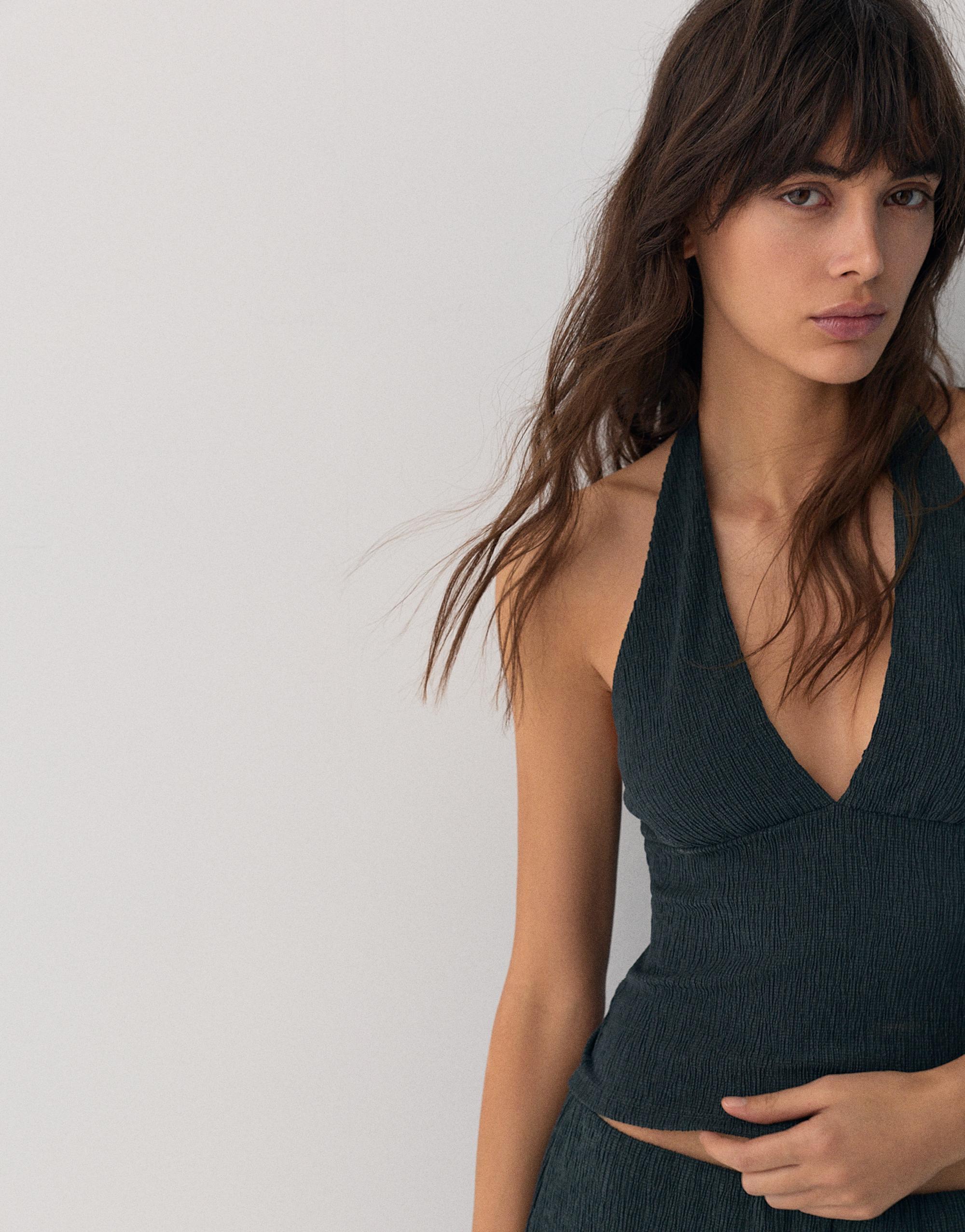 Bambula halter top - Görsel 12