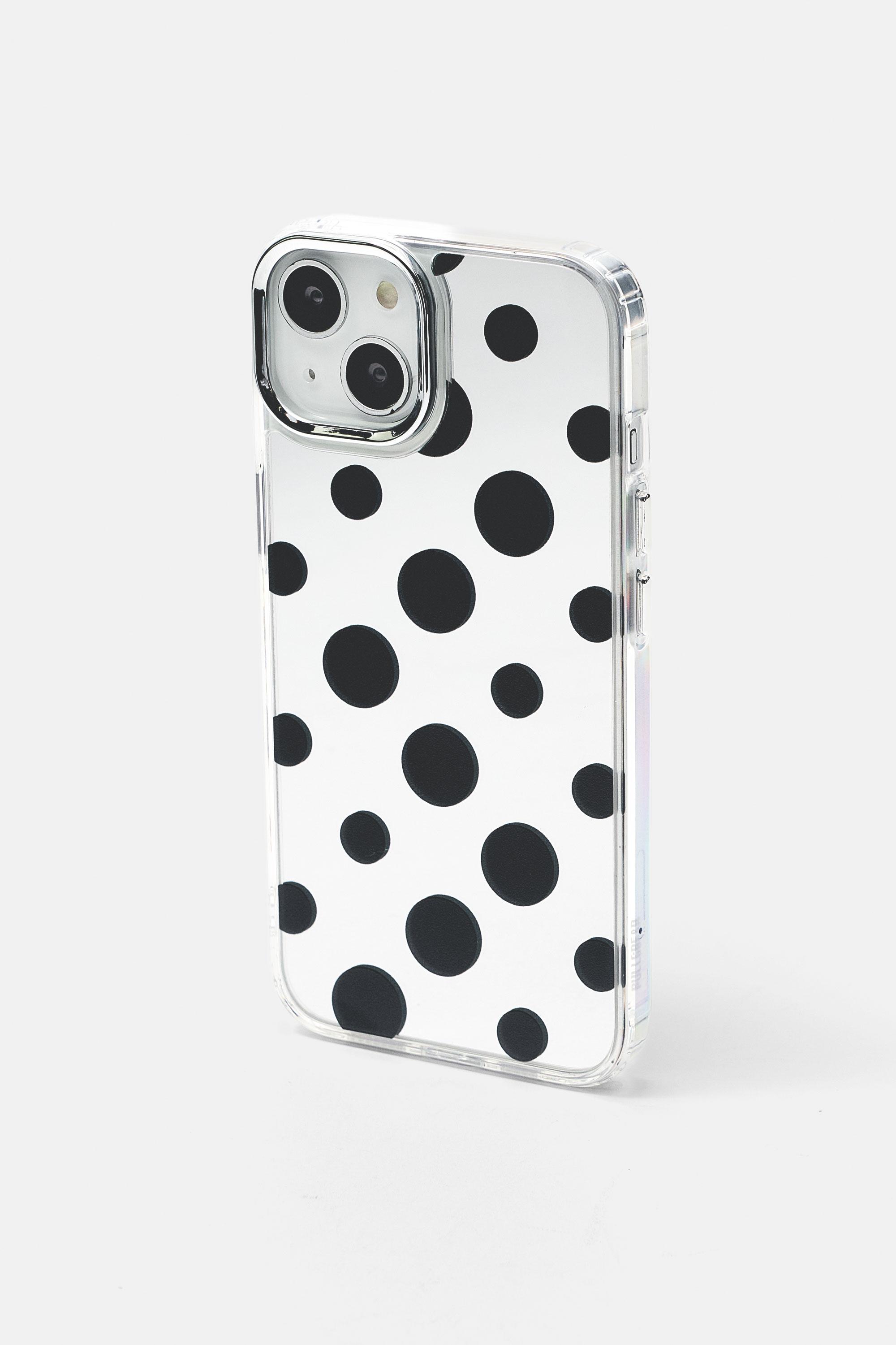 Puantiye Aynalı iPhone Kılıfı