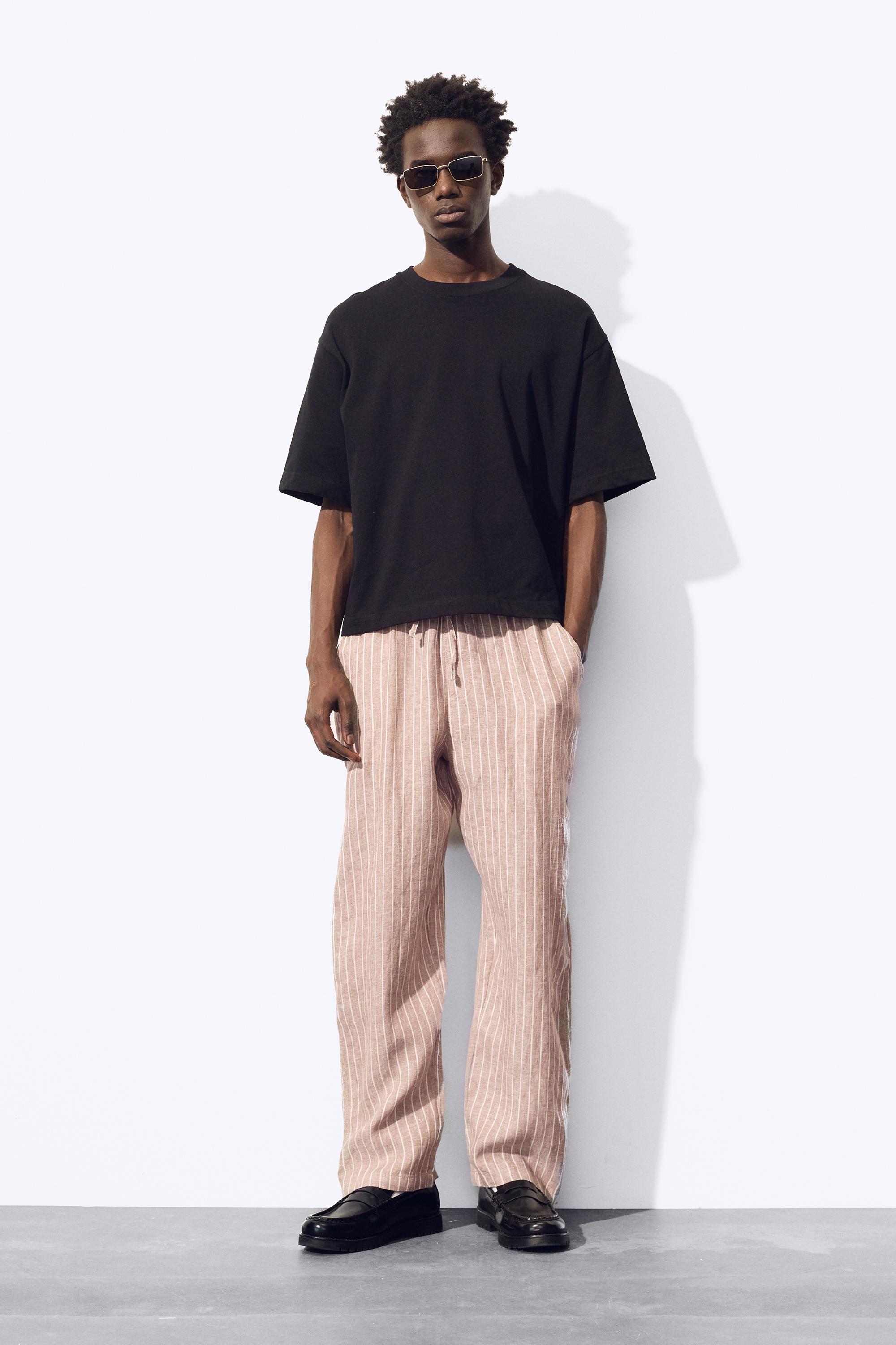 %100 keten jogger pantolon - Görsel 87