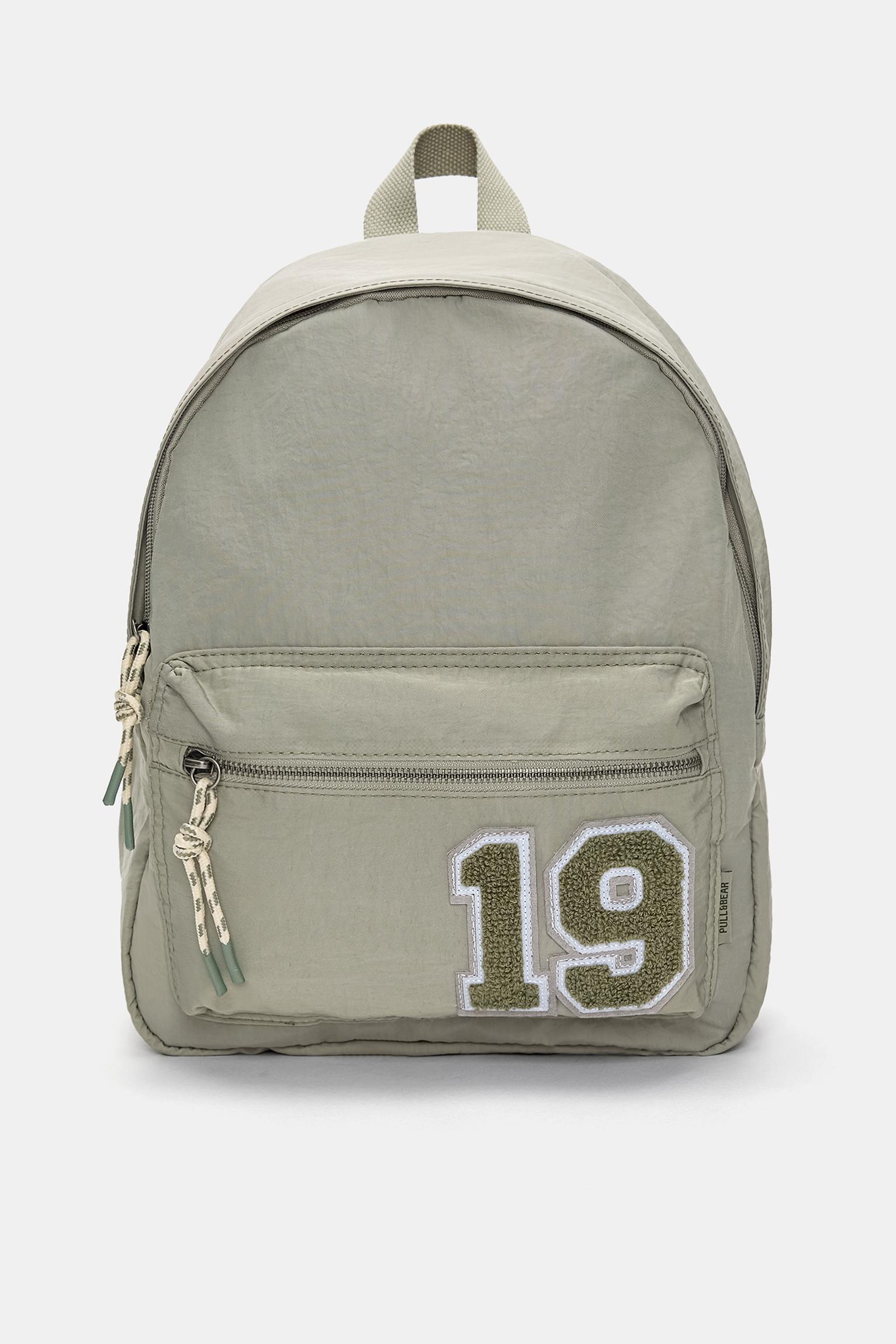 Nylon-Rucksack Mit Patch