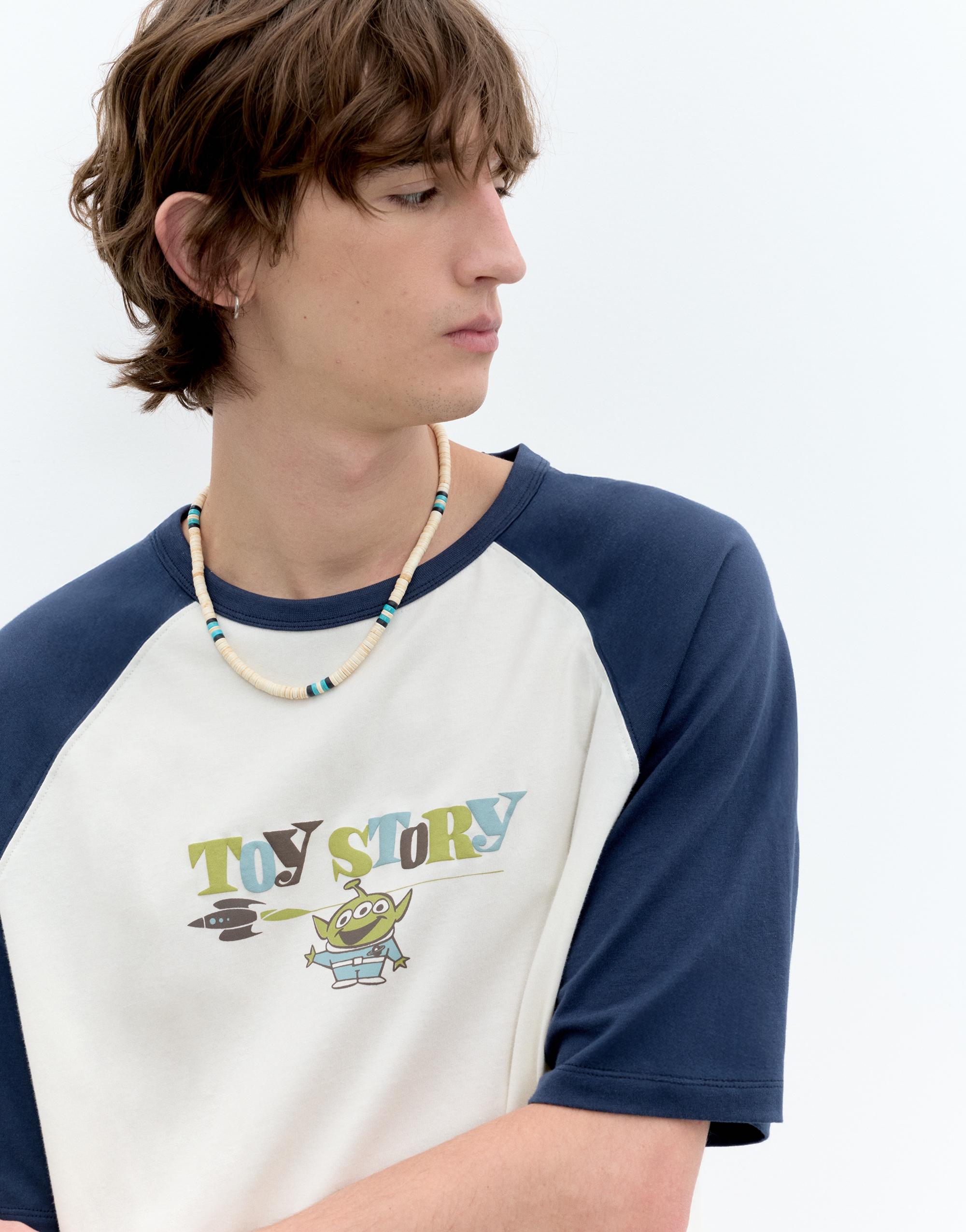 Toy Story raglan-sleeve T-shirt — Off white