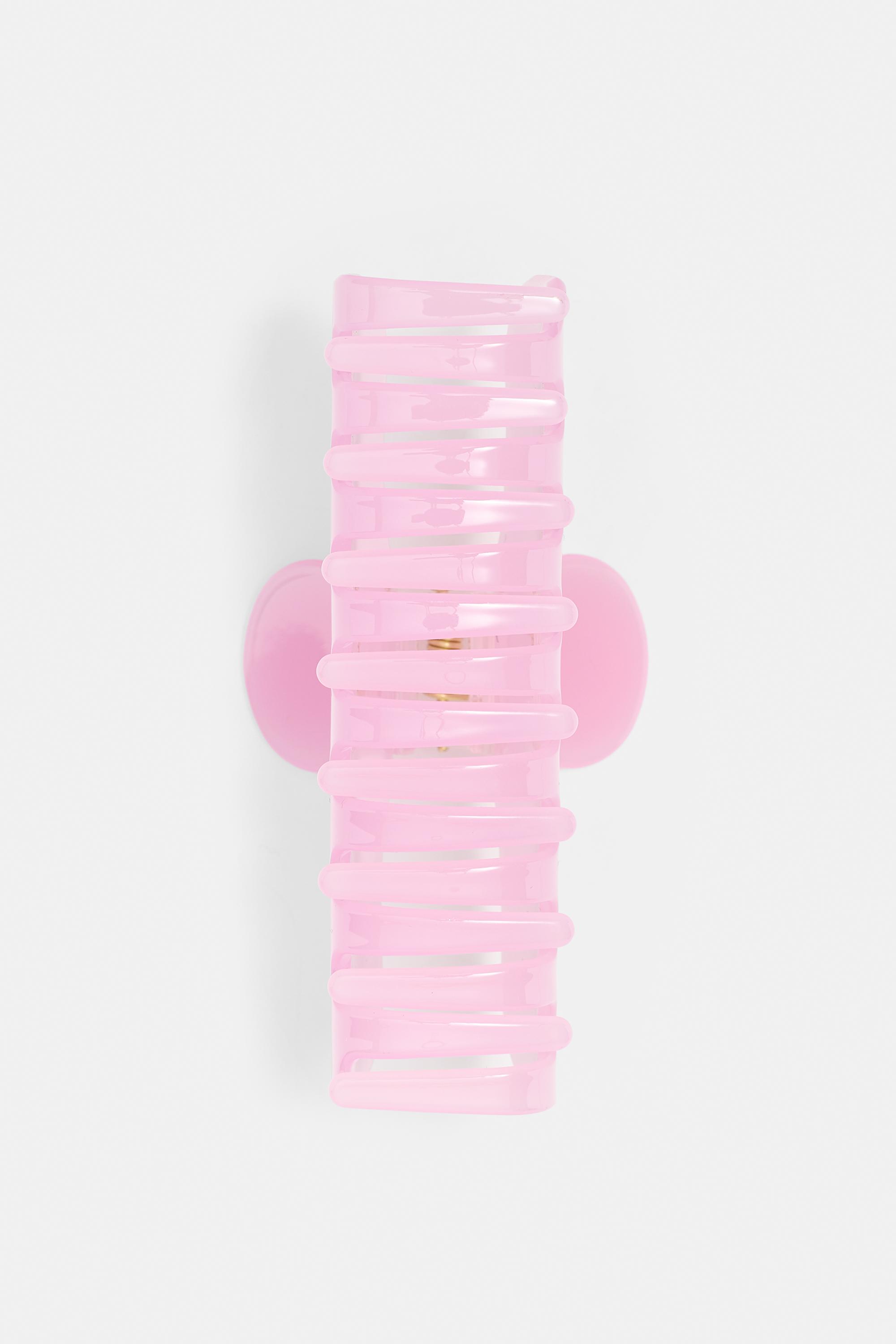 Jelly hair clip — Pink