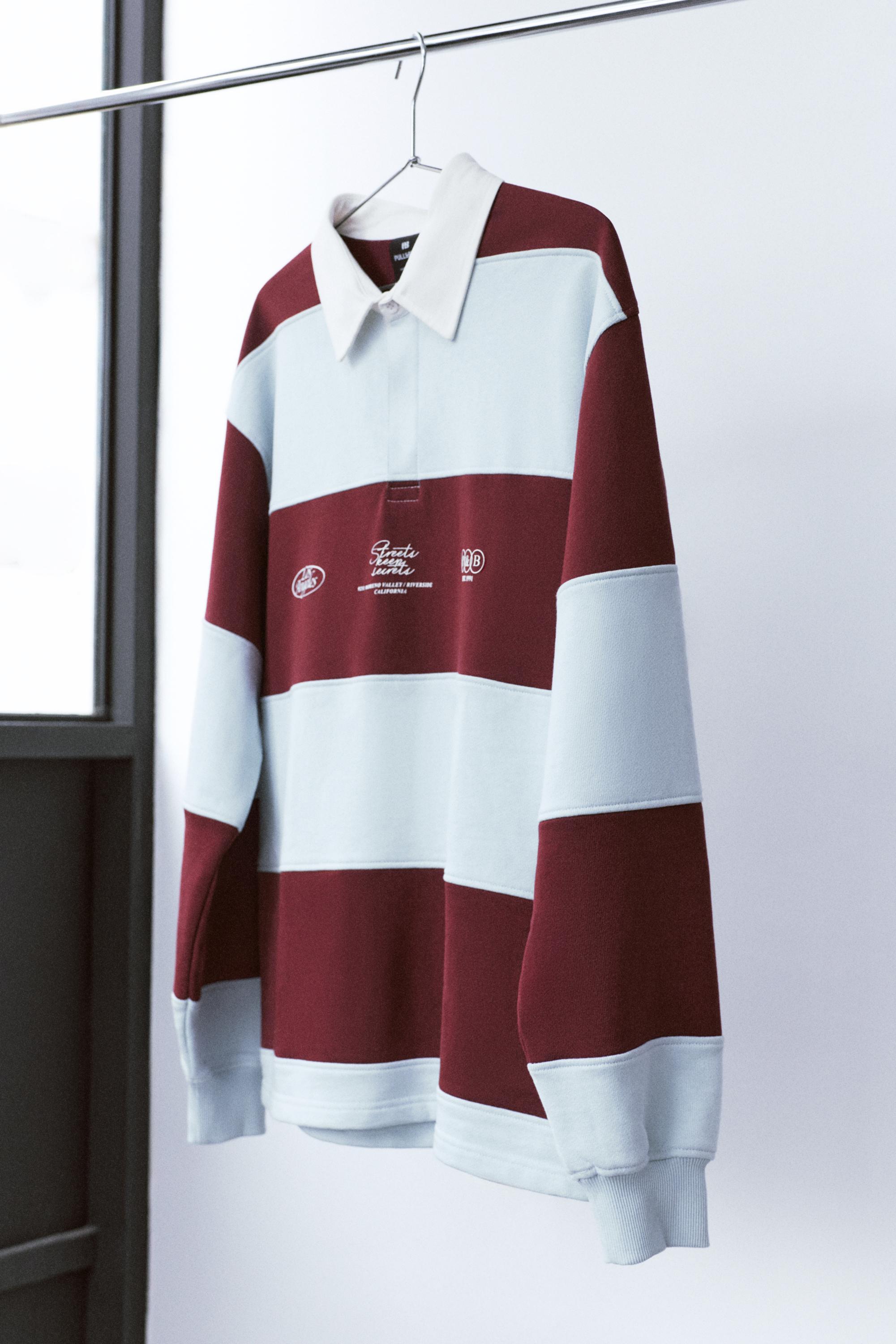 Çizgili uzun kollu polo - Görsel 22