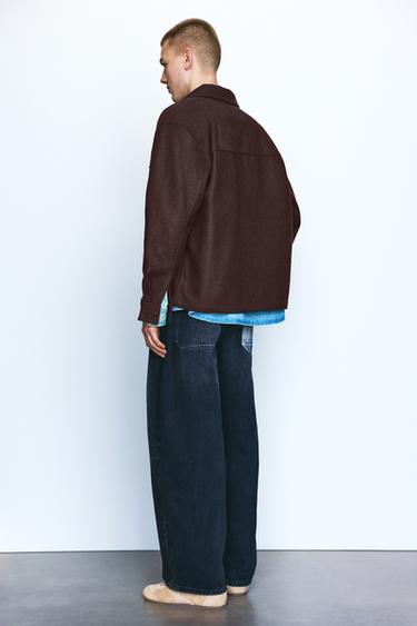 Long sleeve overshirt — Chocolate 3
