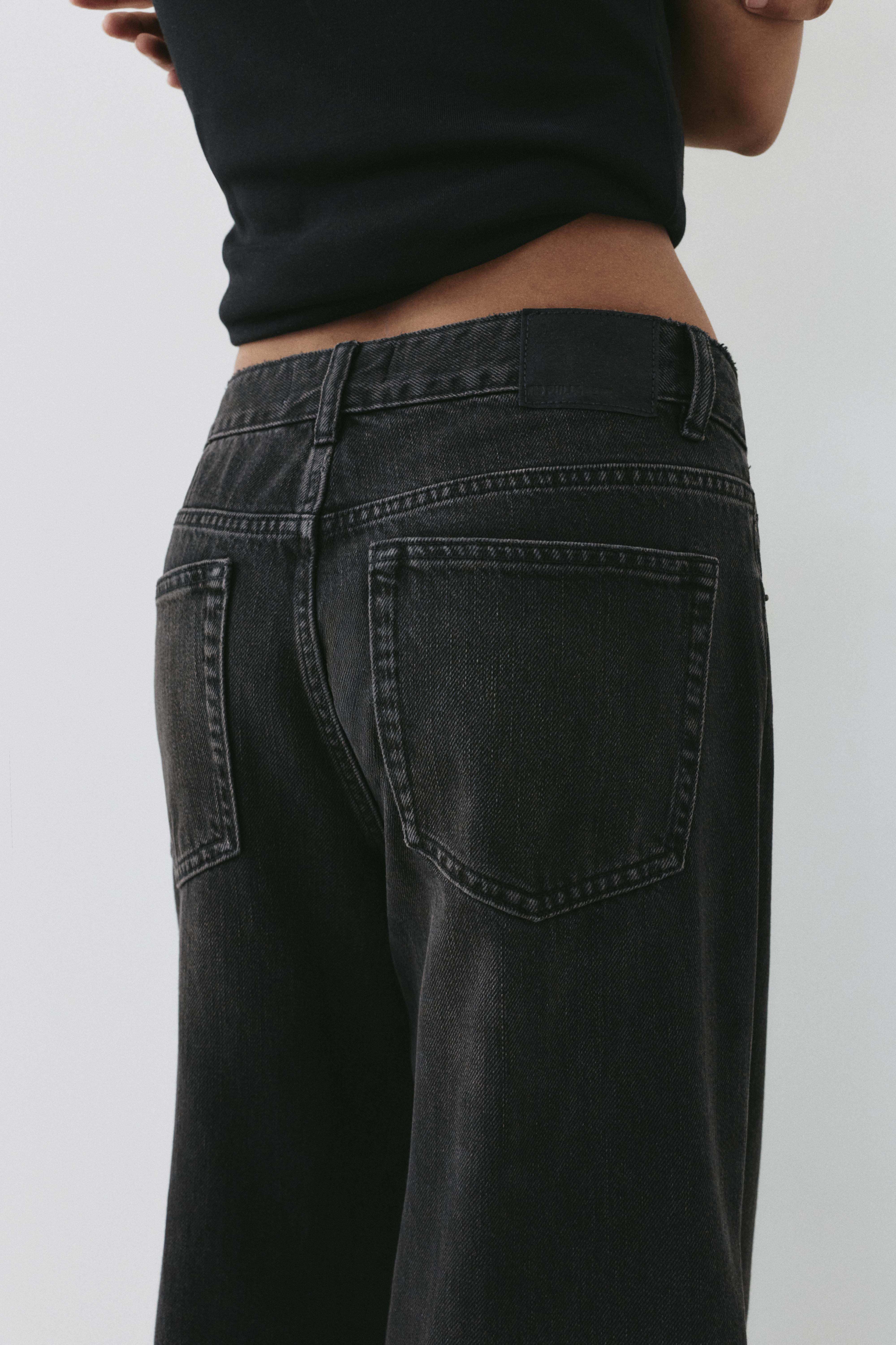 Oversize baggy jeans — Black