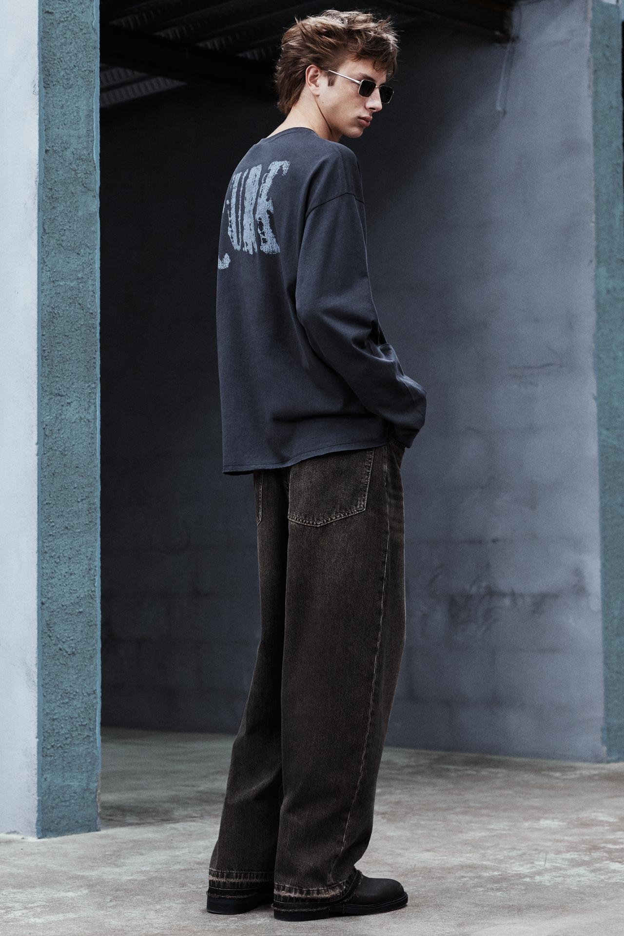 The Cure long sleeve T-shirt — Dark anthracite