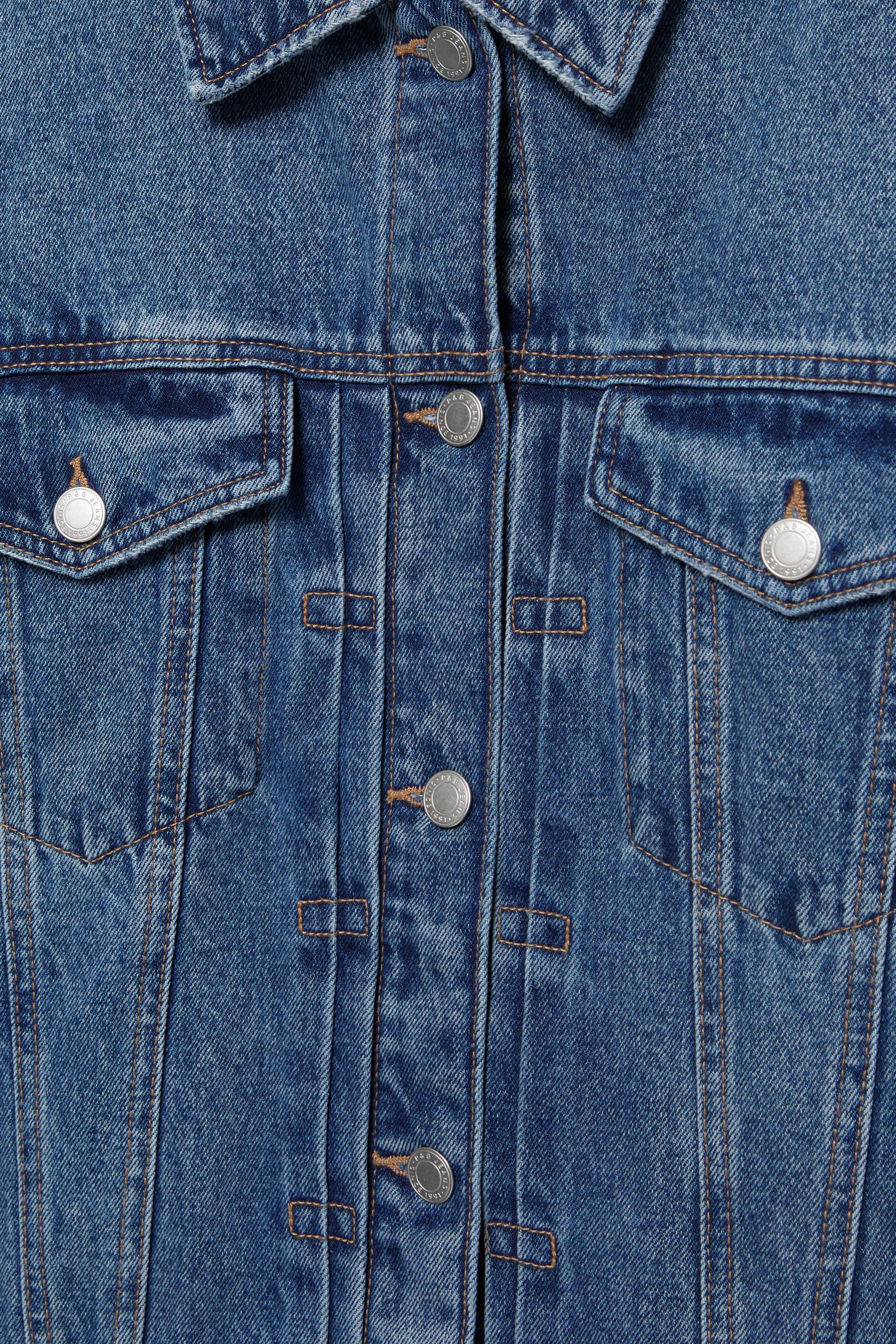 Denim jacket — Medium blue