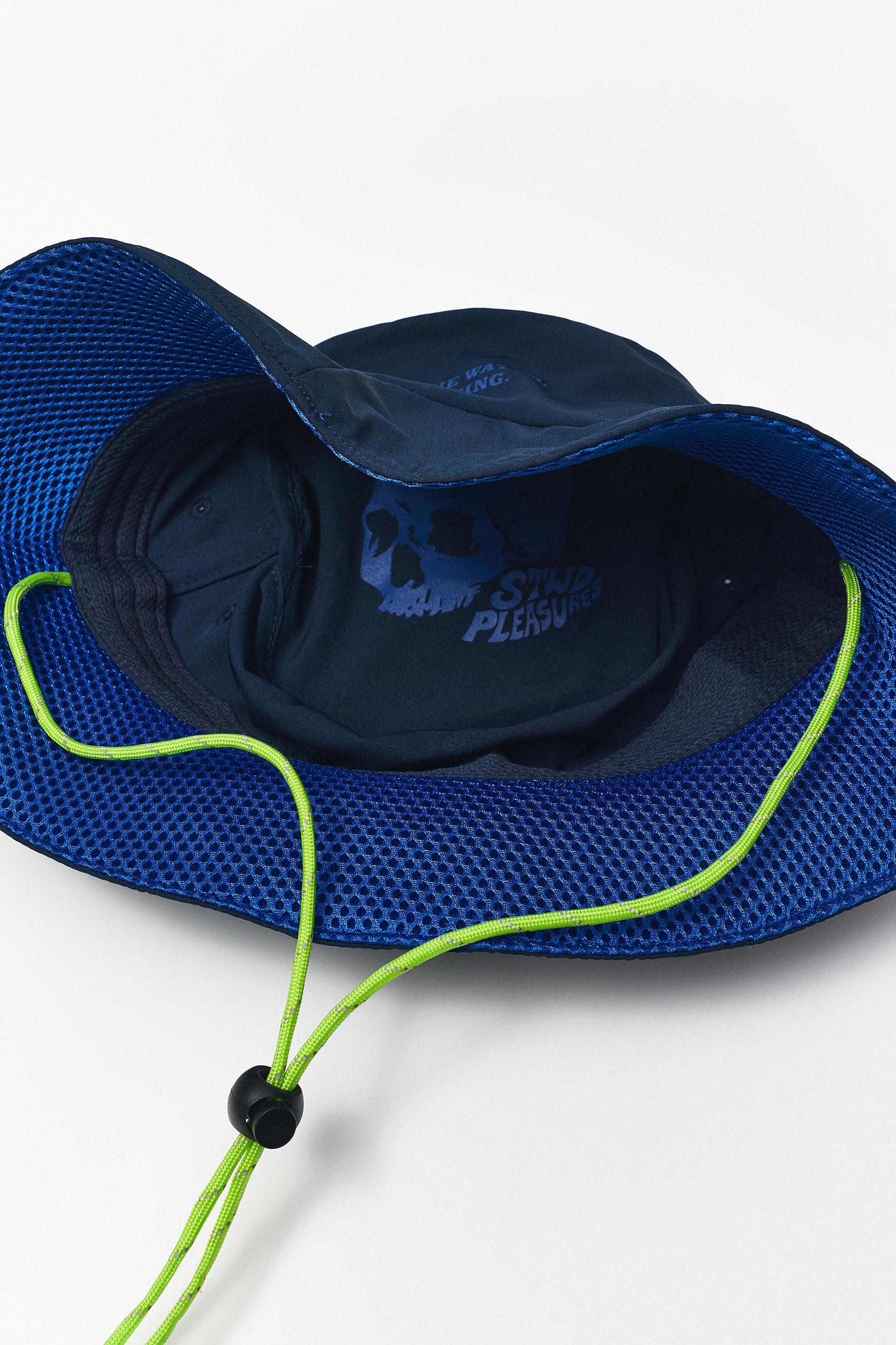 Pleasures x STWD bucket hat — Navy