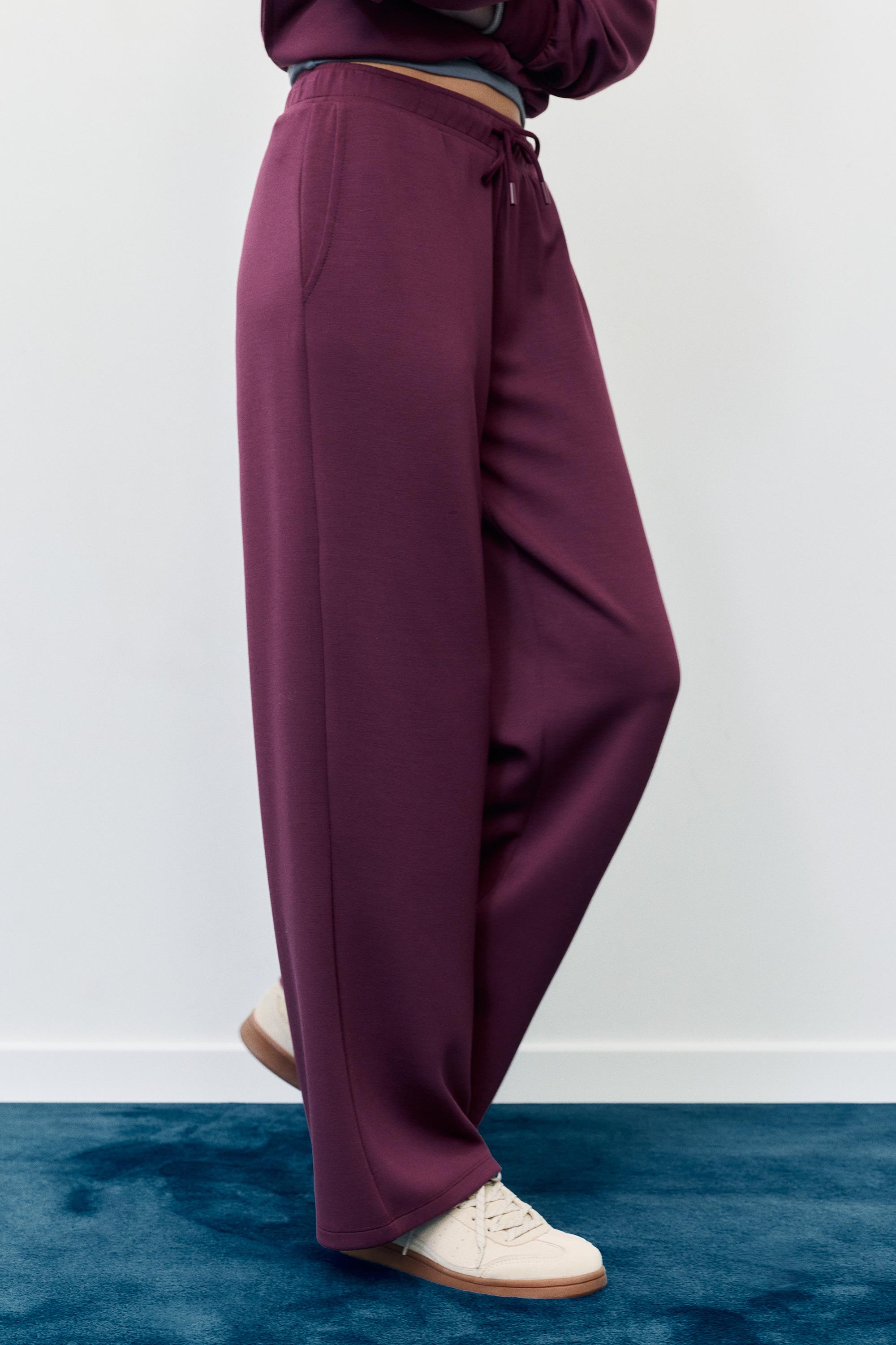 Yumuşak dokunuşlu geniş paça pantolon - Görsel 25