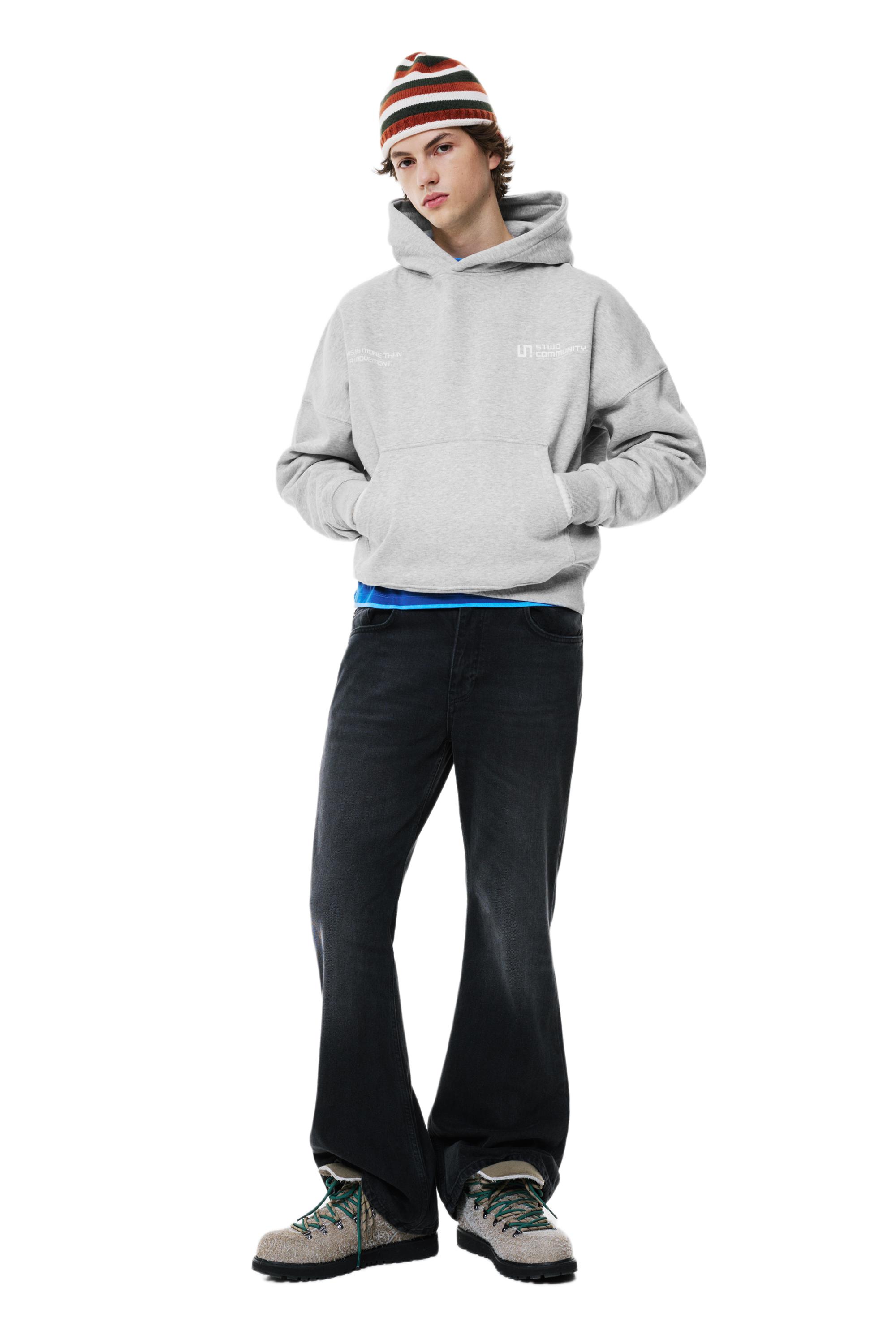 STWD kapüşonlu sweatshirt - Görsel 12