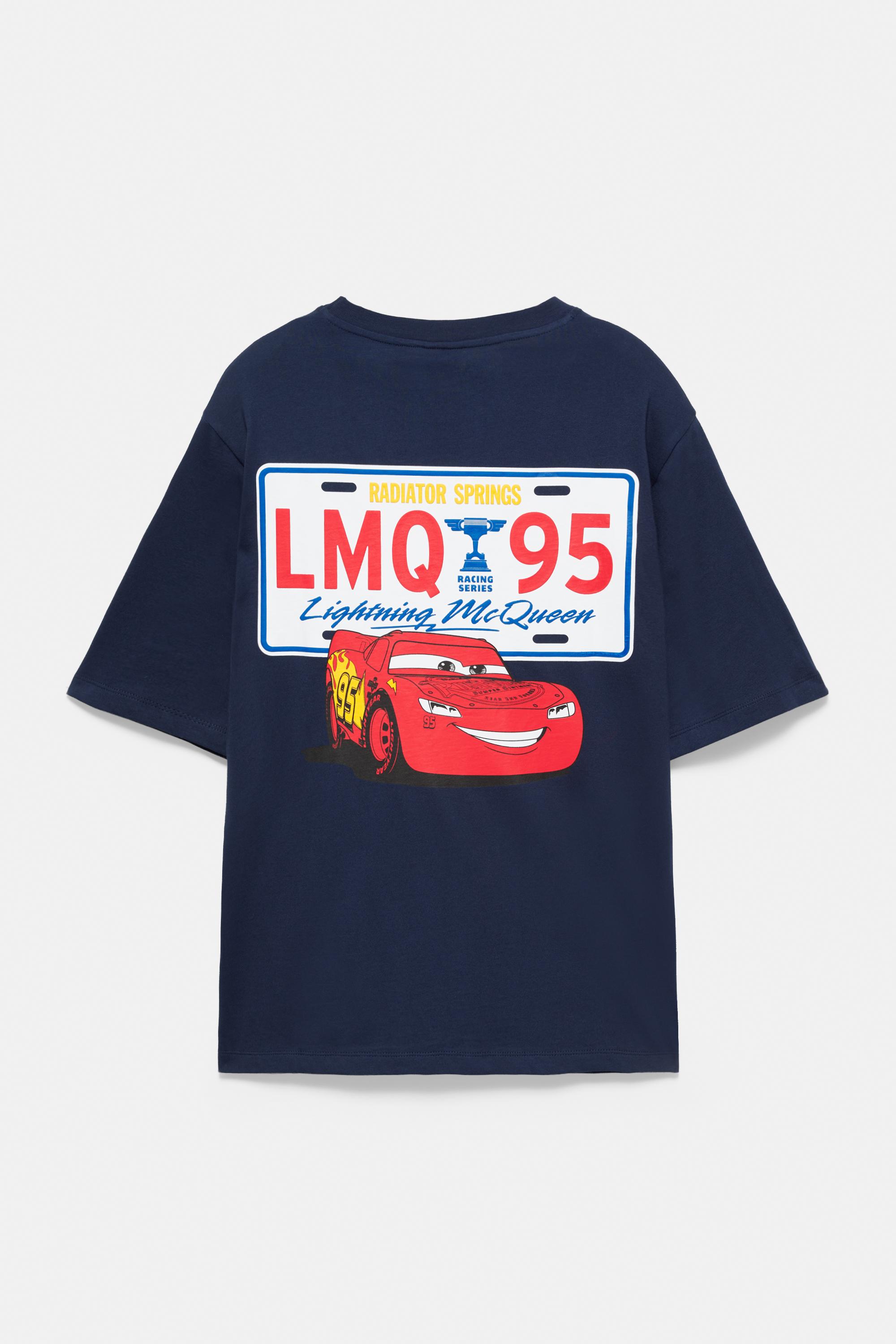 Blue Cars T-shirt — Navy