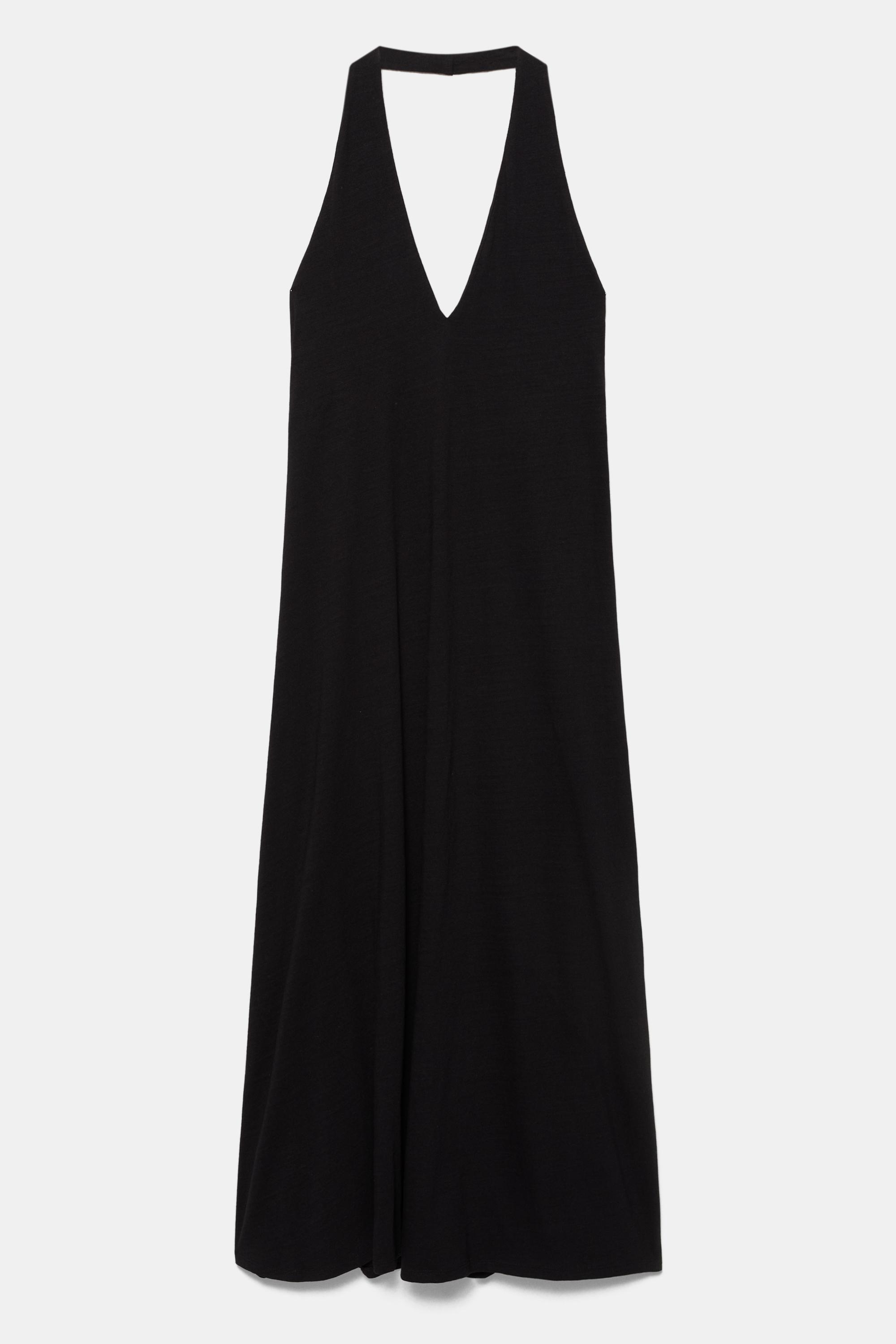 Halter midi elbise - Görsel 30