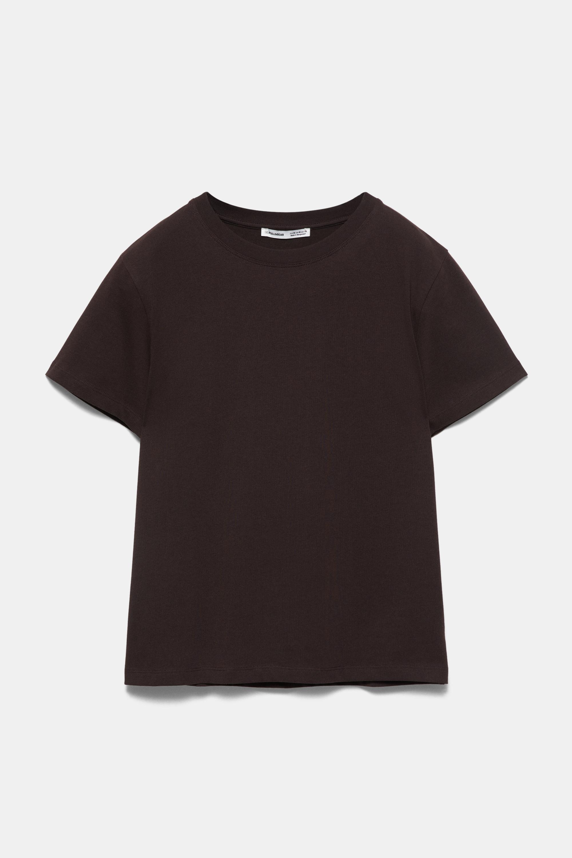 %100 pamuklu kısa kollu t-shirt - Görsel 17