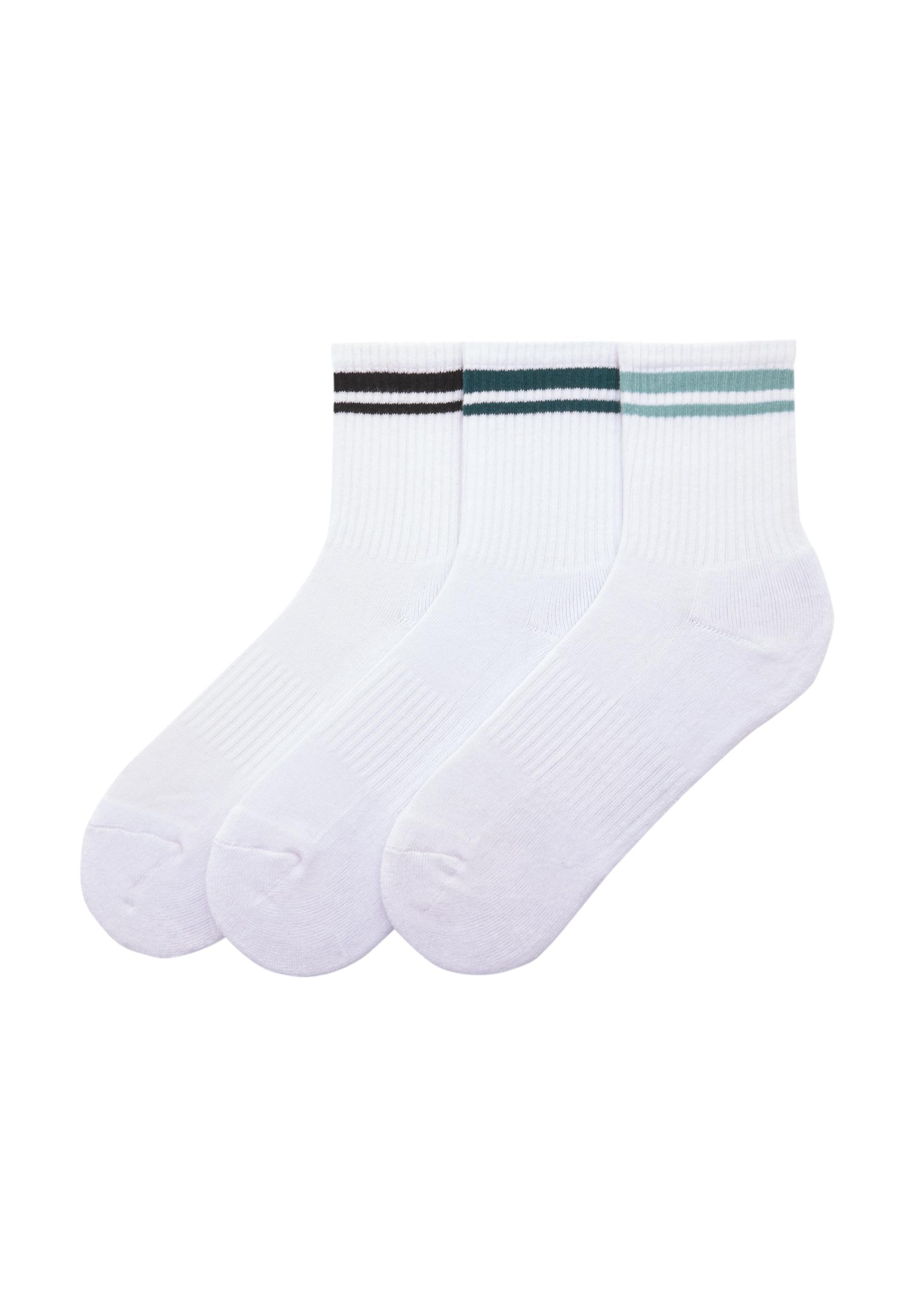 3 çift çizgili çorap paketi - Görsel 5