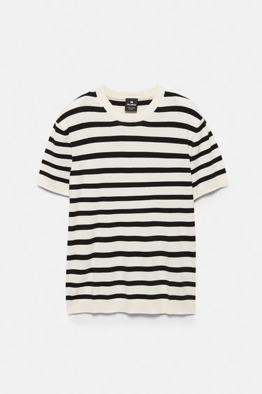 Short sleeve jumper — White/Black 6