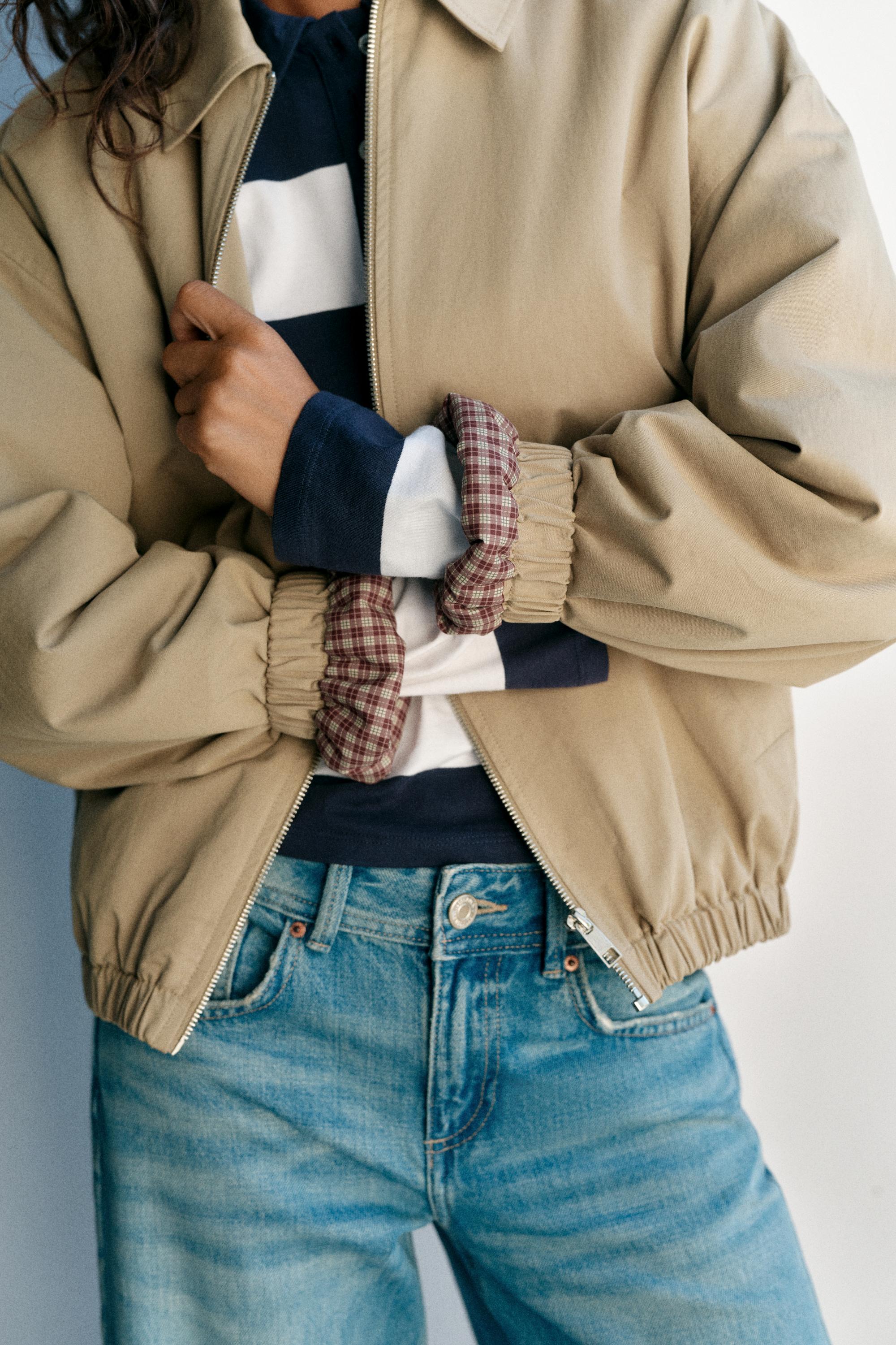 Pull&Bear %100 pamuklu ceket görsel 8
